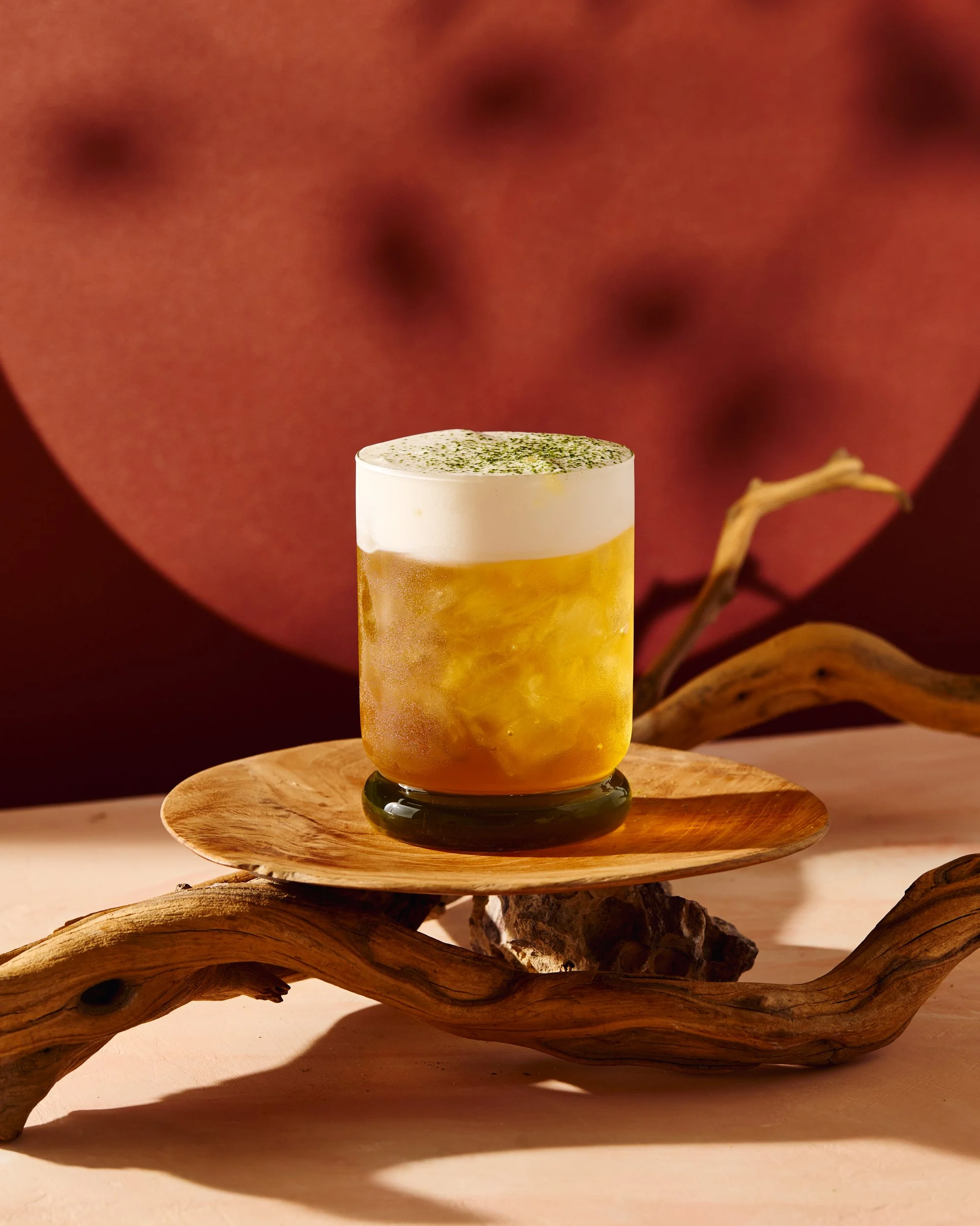 Sea Cream Jasmine Tea for 7 Leaves / Jennifer Chong - LA Beverage Photographer