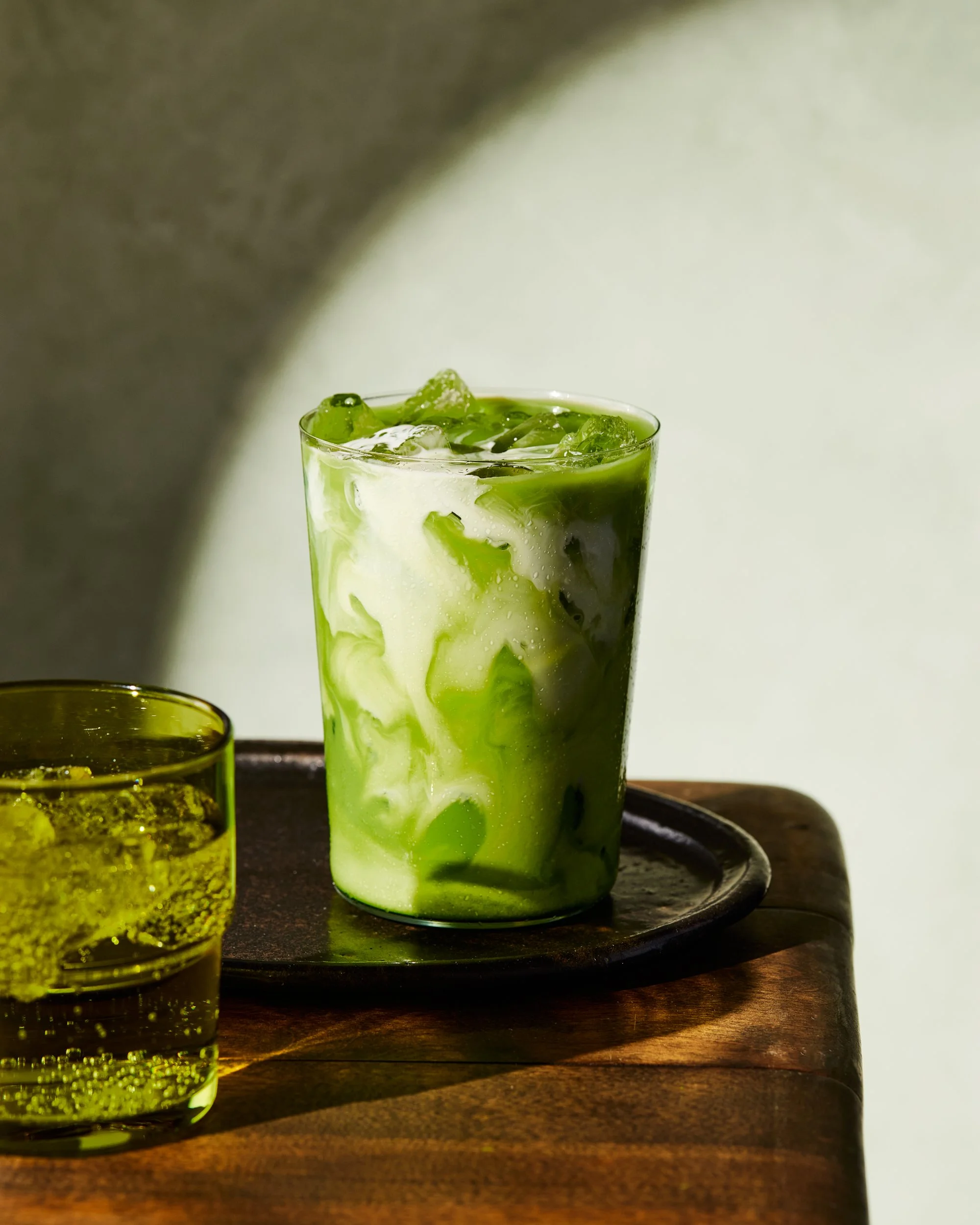 Matcha Swirl / Jennifer Chong LA Food and Beverage Photographer 