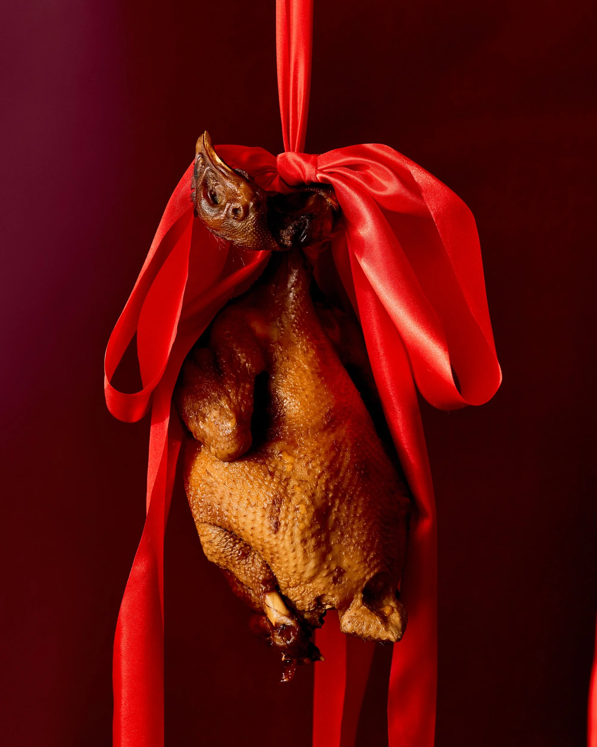 Roasted Chicken with a Ribbon  / Jennifer Chong - LA Food Photographer