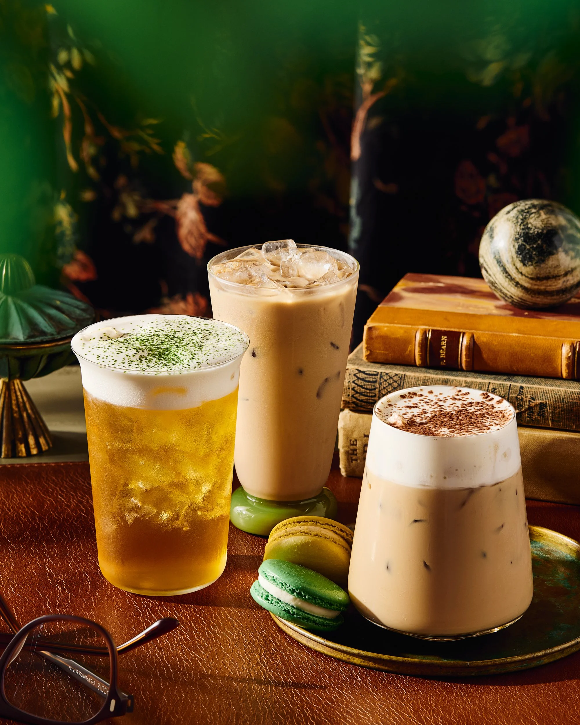 Assorted Tea and Coffee for 7 Leaves / Jennifer Chong - LA Beverage Photographer