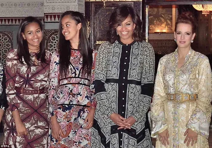 Image via the DailyMail , Michelle in Altuzzara.