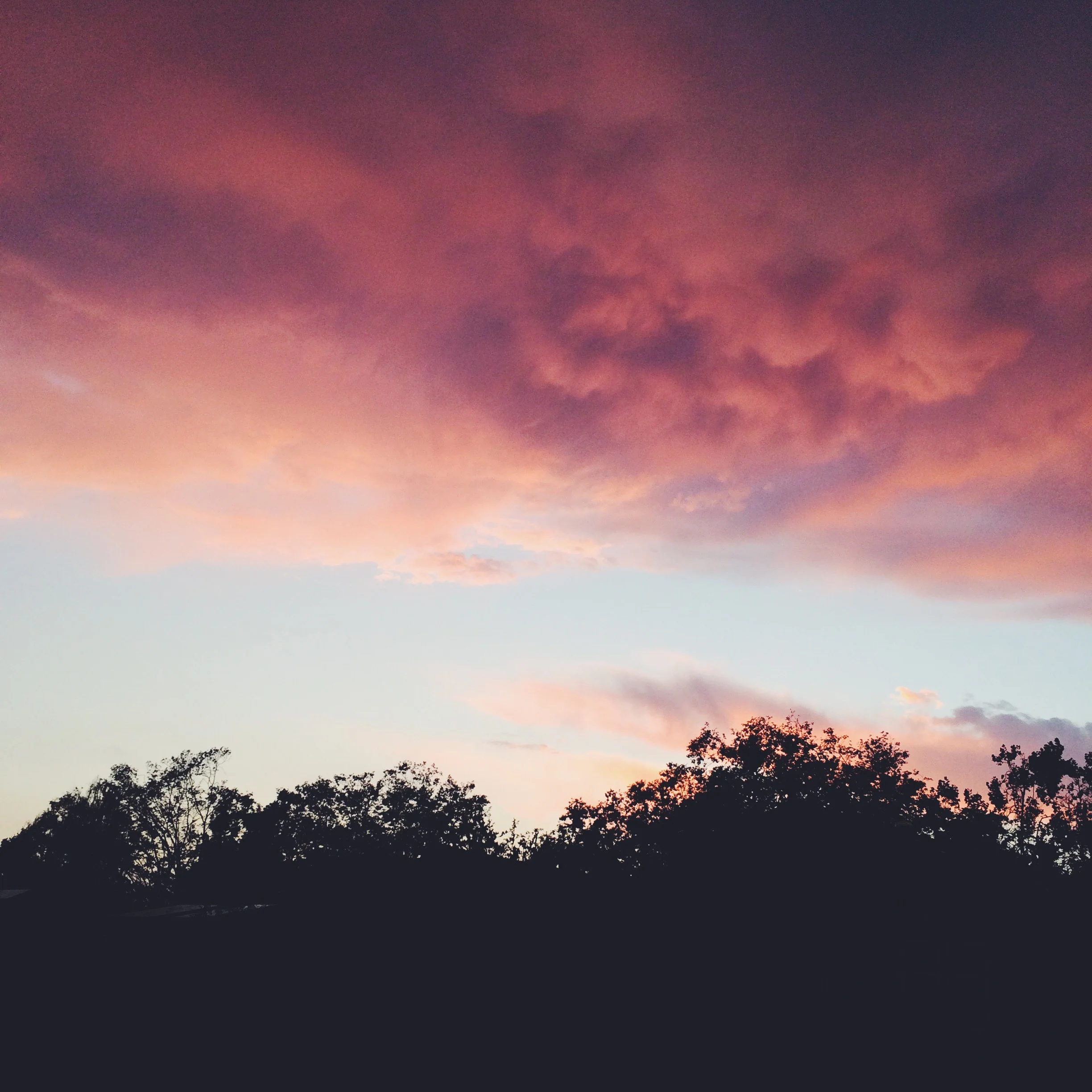 A sunset in Oakland that made me pinch myself.