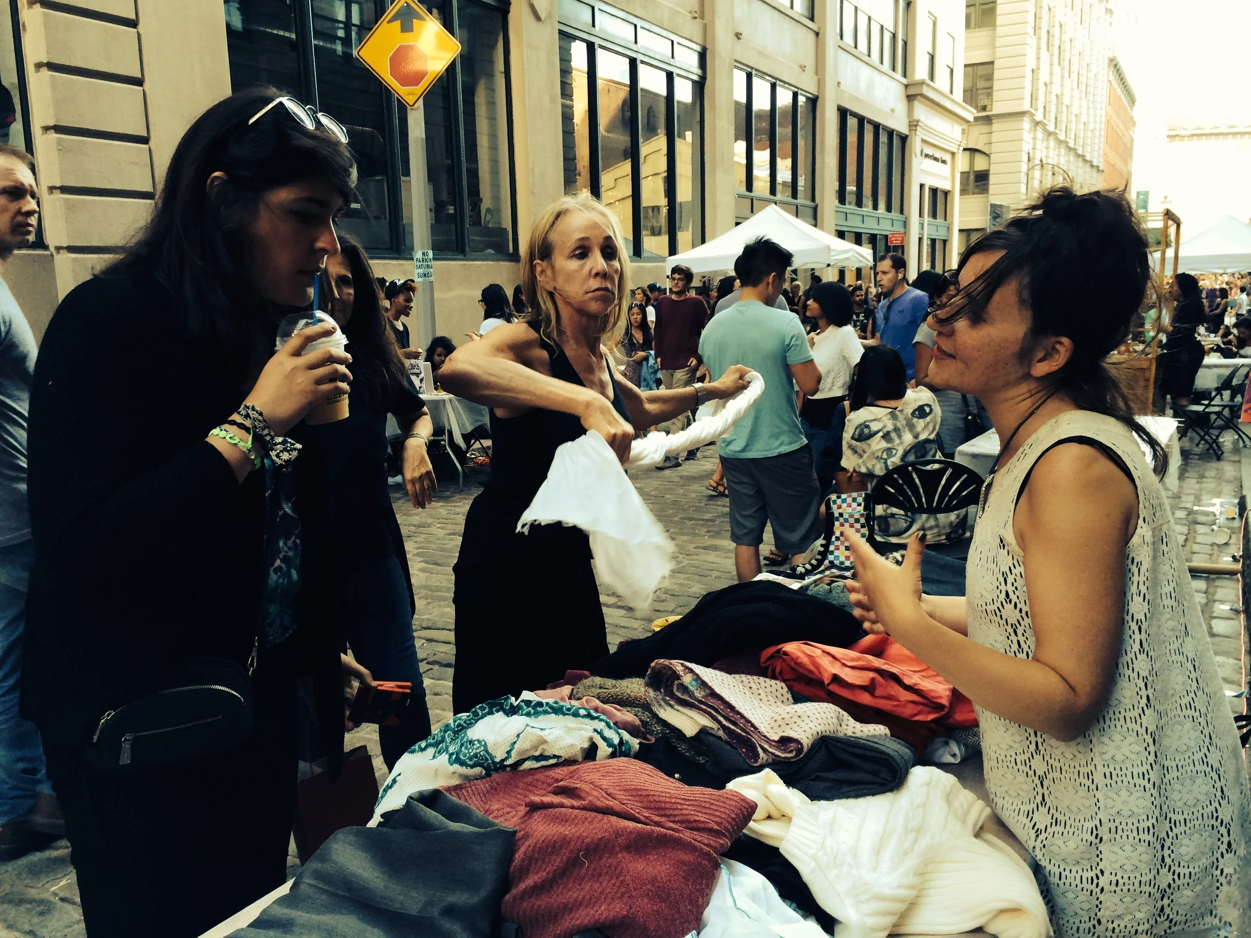 CONSUME (S) ME swap (Dumbo Arts Festival, 2015)