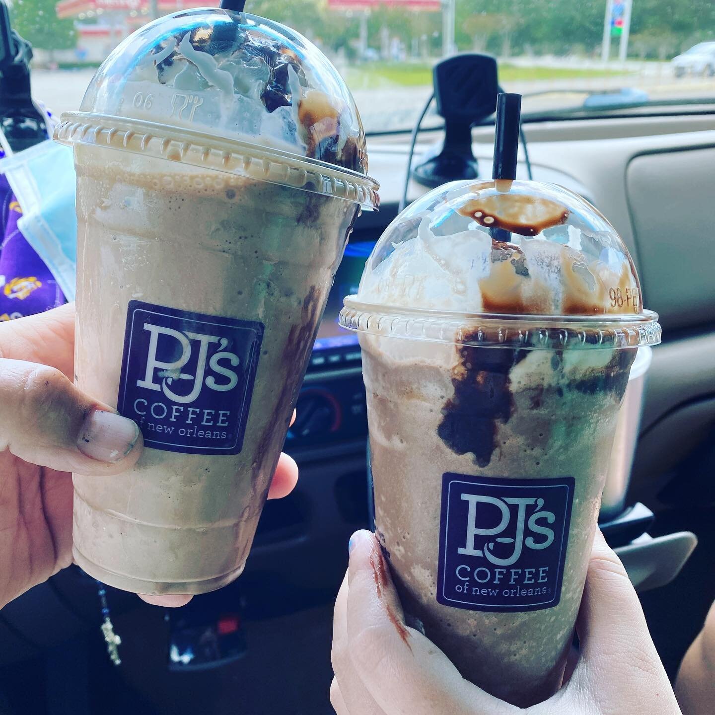 Had to go past @pjscoffee this morning for a mocha protein velvet ice to support @miracleleaguenorthshore 10% of all sales today at PJ&rsquo;s &amp; @wowamericaneats goes to Miracle League! Dine out with a purpose! #reidrocks #pjscoffee #wowamericane