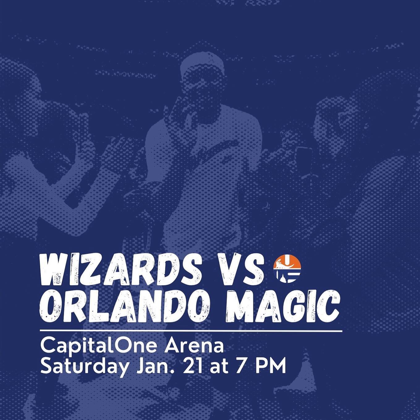 Who is ready for some basketball?! 🏀 Join the DC Gators for the Washington Wizards vs Orlando Magic game on Saturday January 21st! The first 40 people to purchase tickets will be able to high five the Orlando Magic team! Purchase your tickets at the