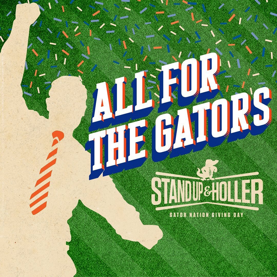 It&rsquo;s Gator Nation Giving Day!!!! Support the DC Gators by donating to the scholarship fund. Last year, UFAA Gator Clubs and Affiliate Groups showed up in a big way &ndash; almost 3,000 gifts were made to support their scholarships! Link in bio 