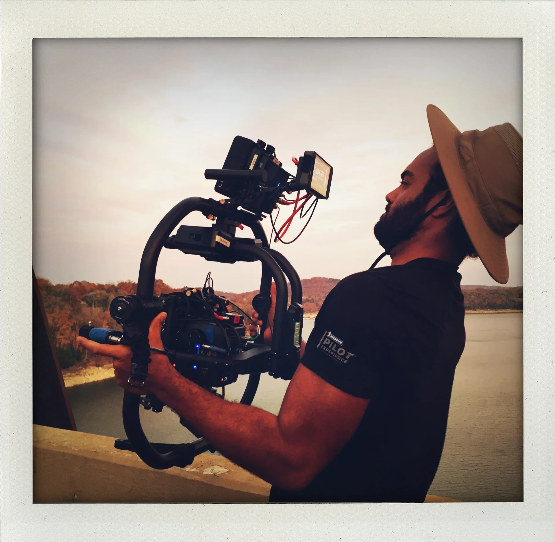 My Producer added his fun little 'Polaroid Effect' when he sent me this.