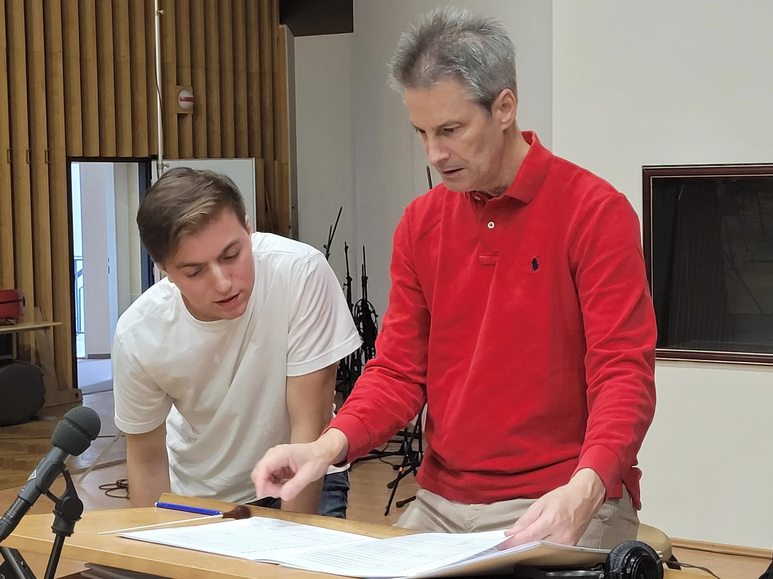 Logan and Mestro Steven Mercurio at CNSO