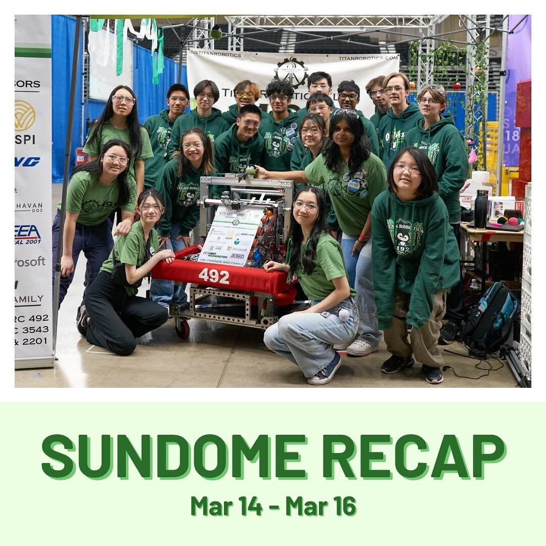 This past weekend, TRC competed against teams all over the Pacific Northwest at Yakima&rsquo;s Sundome competition! 492 made it to the playoffs as the third ranked team, and was the captain of the third seeded alliance along with @chuck.2147 and @met