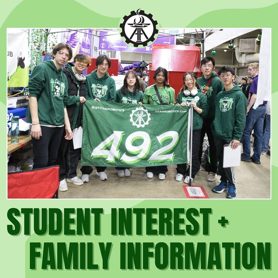 2024-2025 SCHOOL YEAR ROBOTICS INTEREST IS NOW OPEN ‼️‼️BE THERE OR BE ▪️

#frc #frc #fll #robotics #robots #interestmeeting #registration #firstrobotics #stem #firstroboticscompetition #firsttechchallenge #firstlegoleague