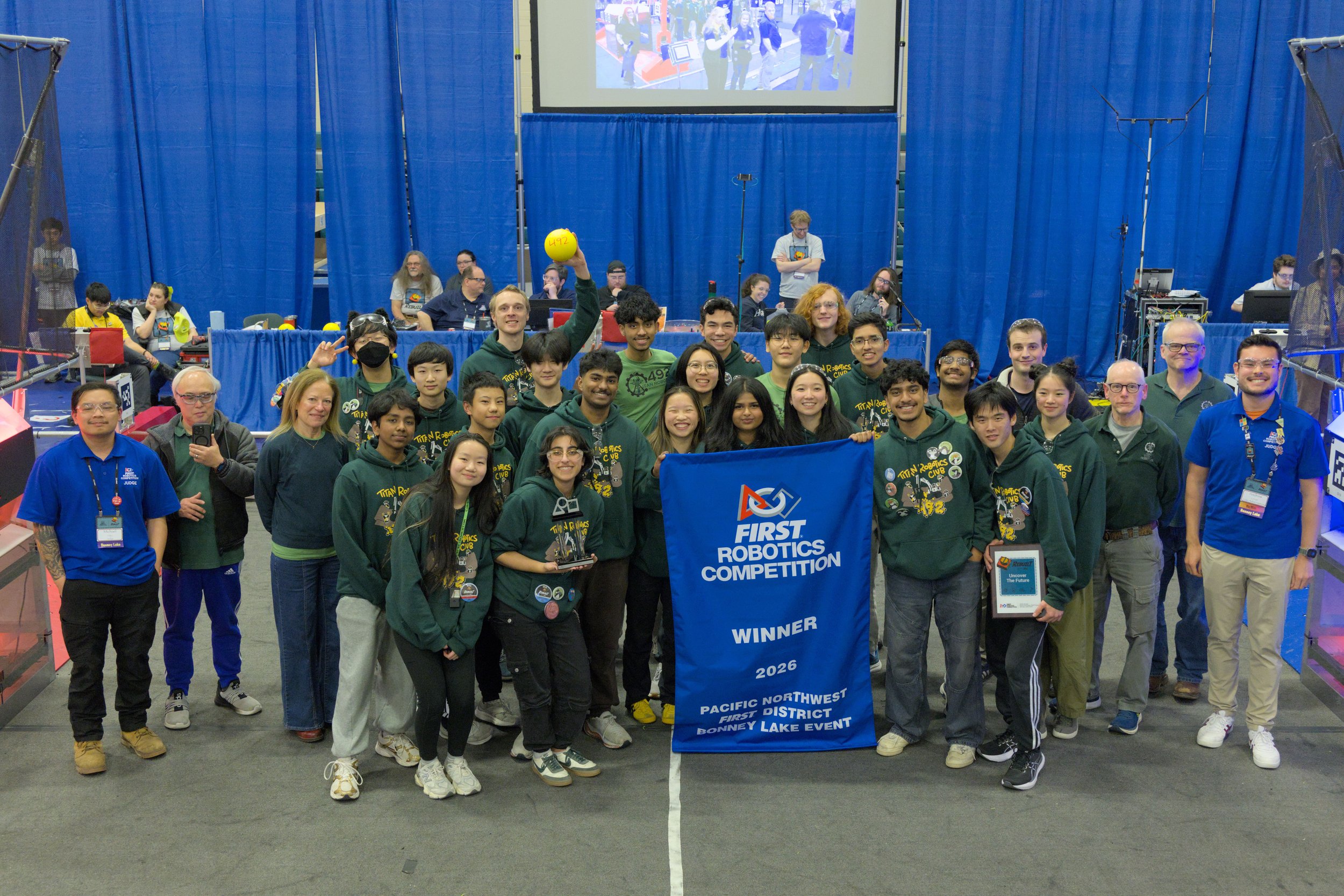 Titan Robotics Club is the Bonney Lake Event winner!
