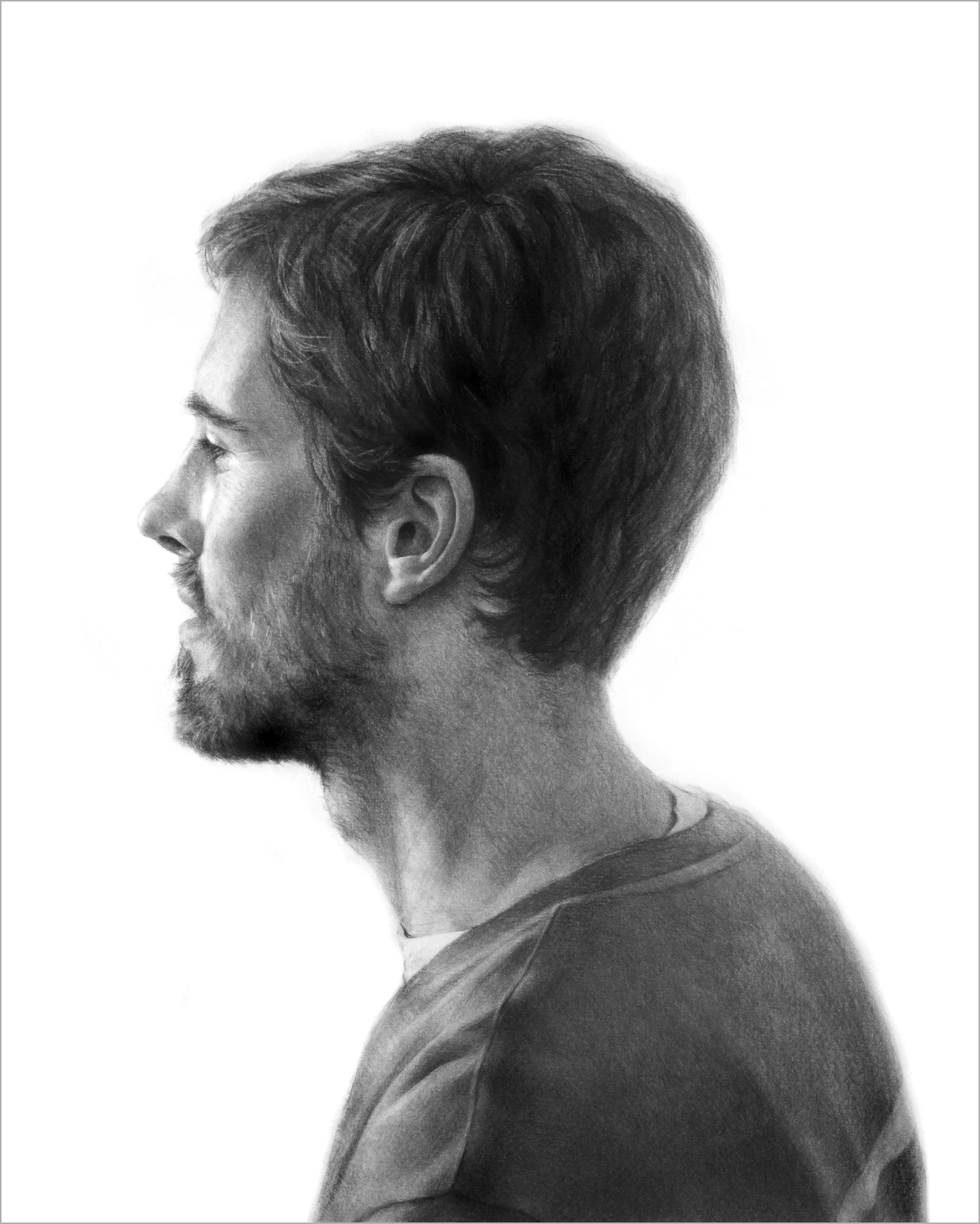 Doug charcoal 30 x 40 inches 2009