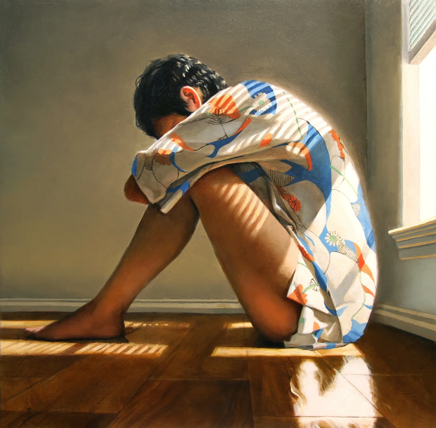 Untitled (F-58) oil on panel 10 x 10 inches 2016