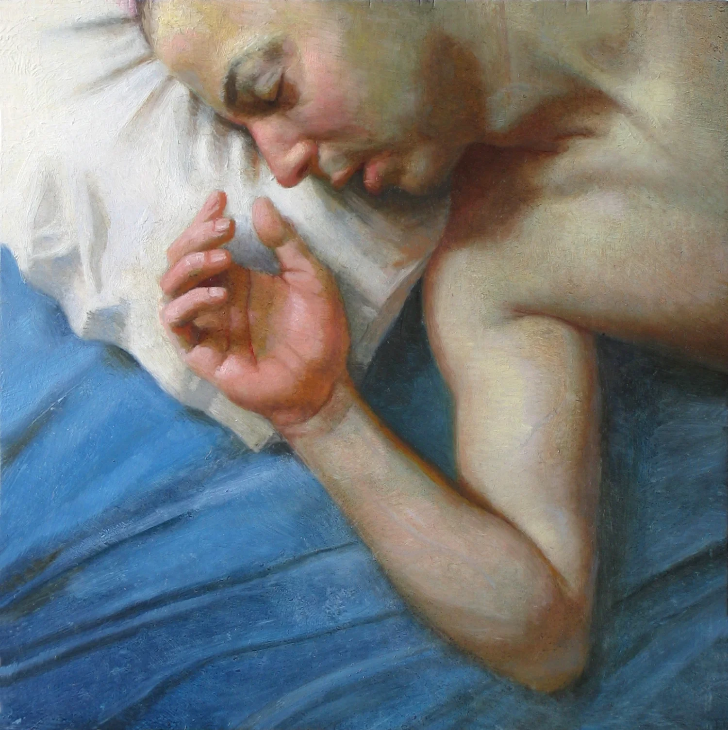 Untitled (SLP-04) oil on panel 5 x 5 inches 2006
