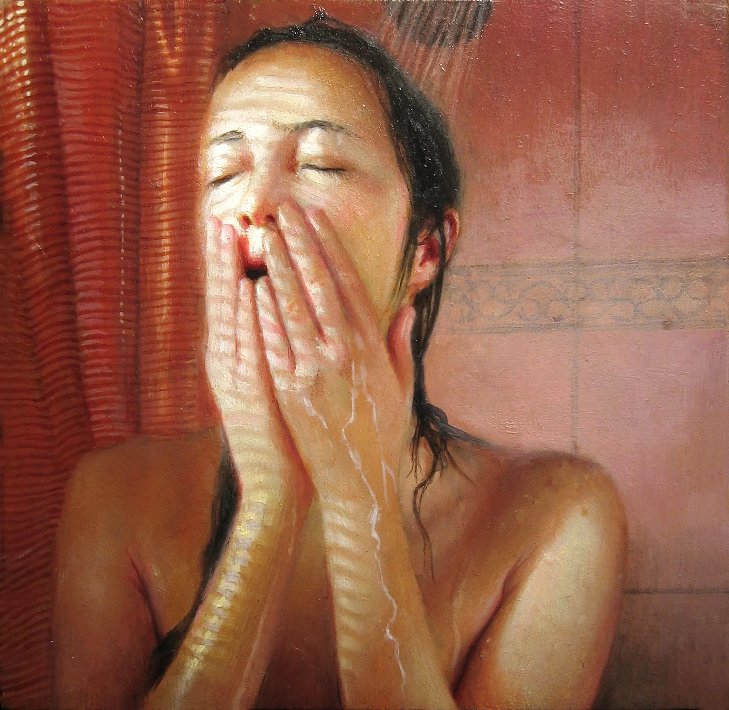 Untitled (F-05) oil on panel 3.5 x 3.5 inches 2009