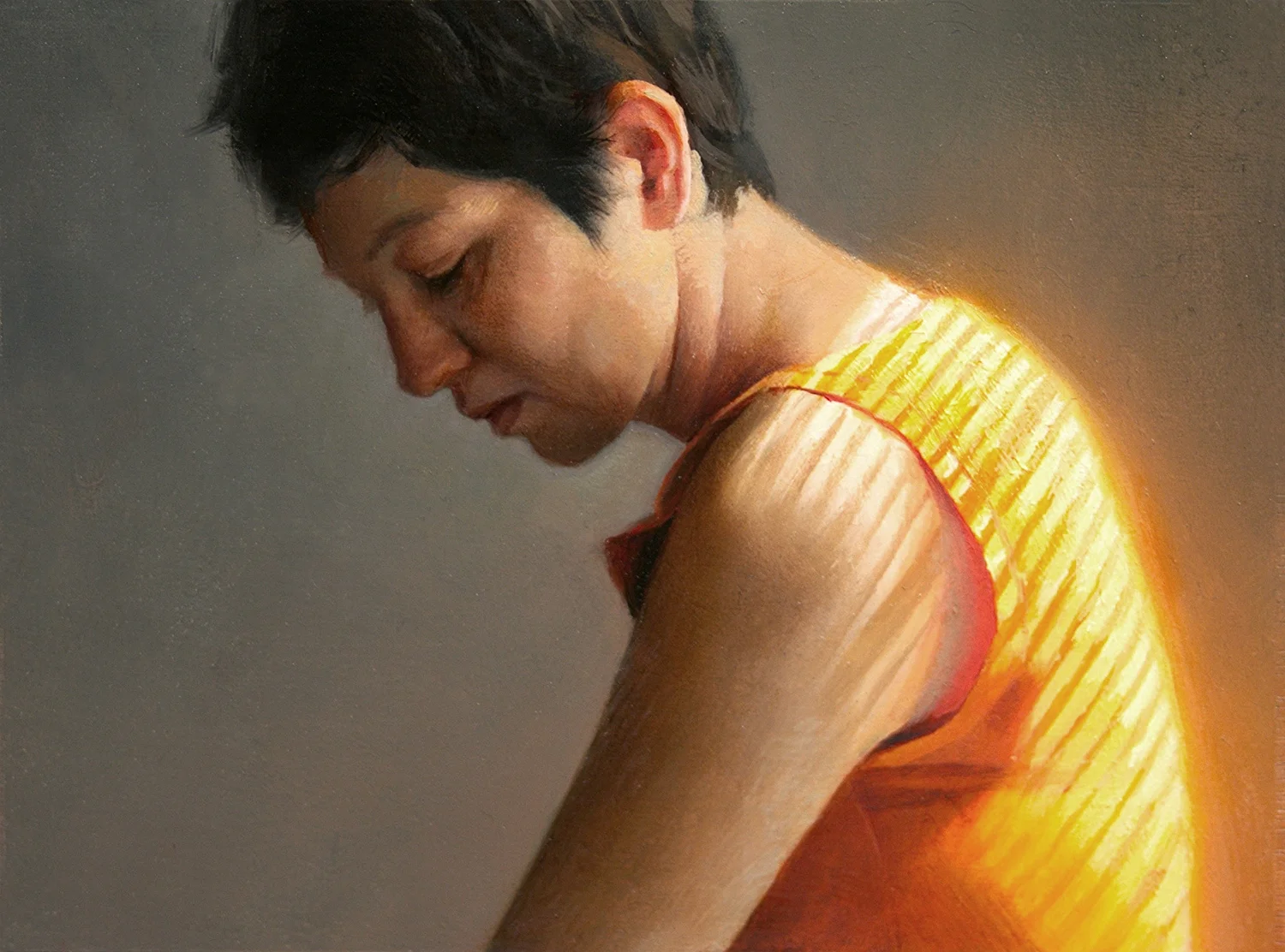 Untitled (F-59) oil on panel 4 x 6 inches 2016