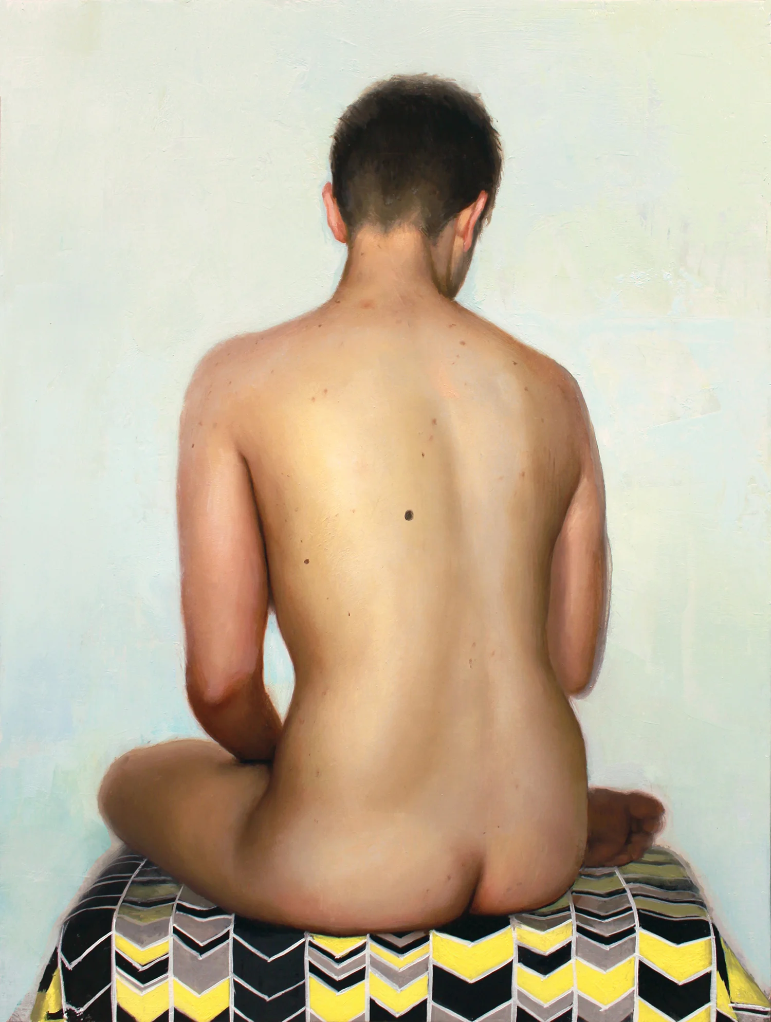 Casey oil on panel 8 x 10.75 inches 2017