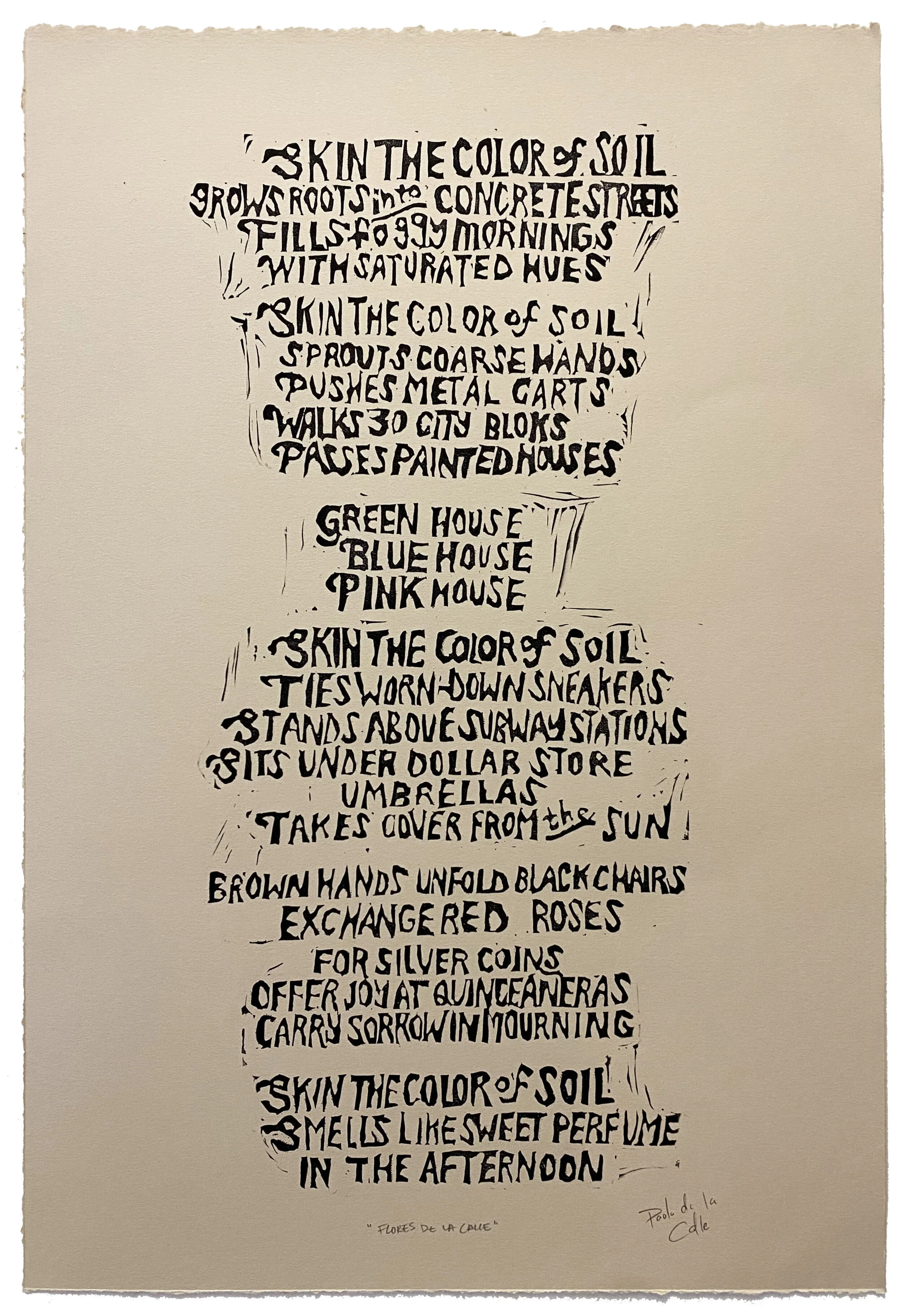 Flores de la Calle, 2019