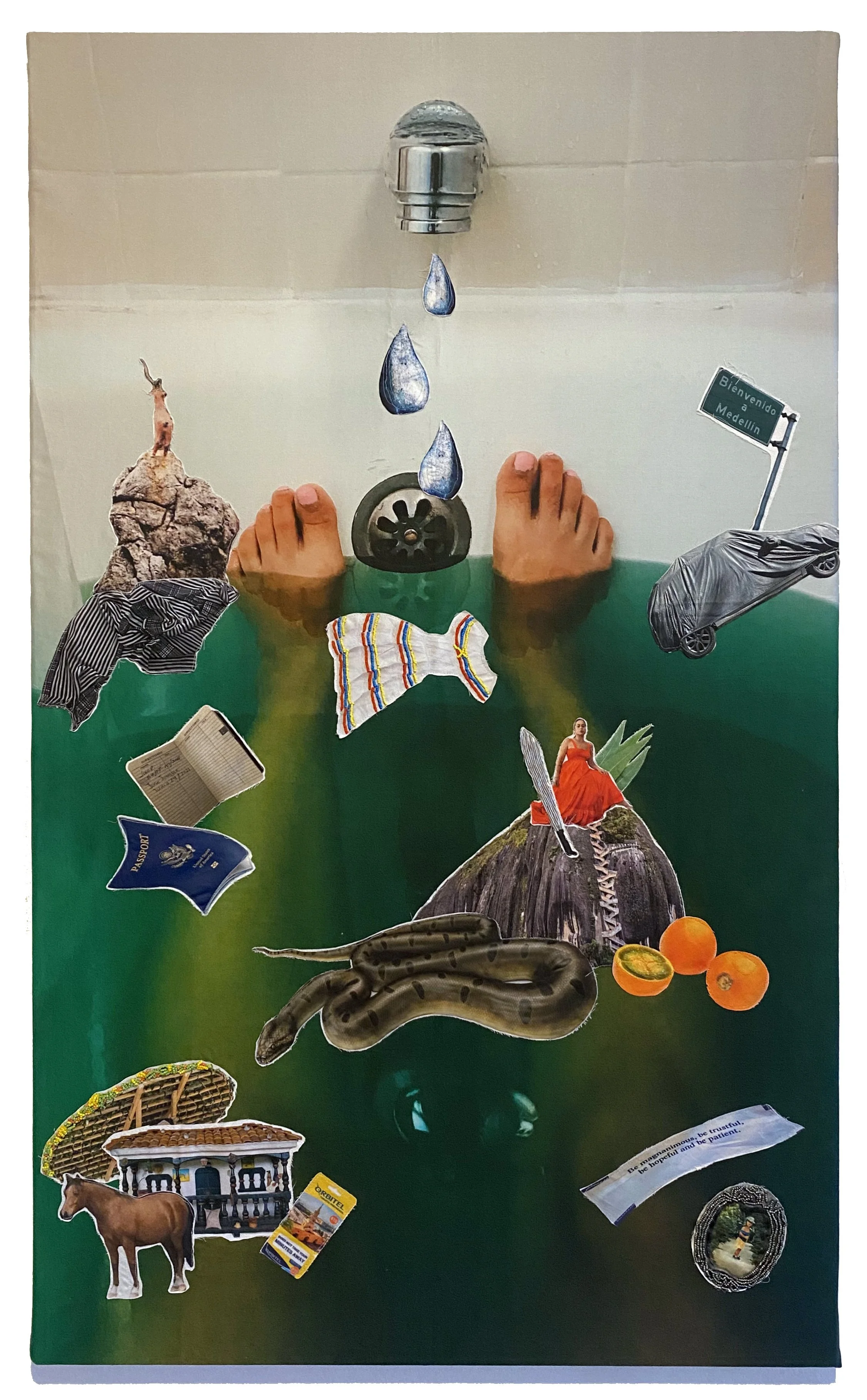 What the Water Gave Me (After Frida), 2022