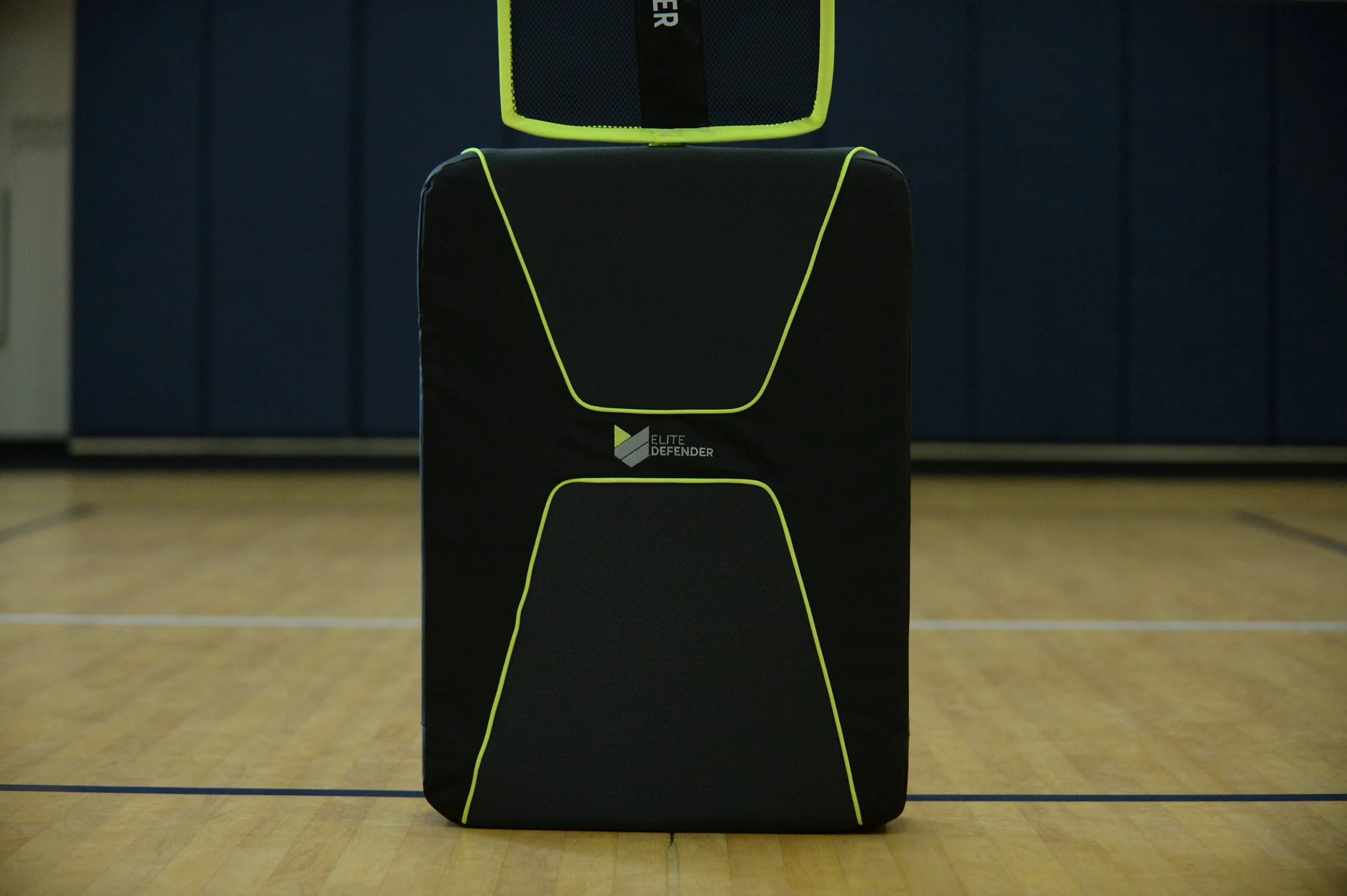 One Elite Defender on the gym floor.