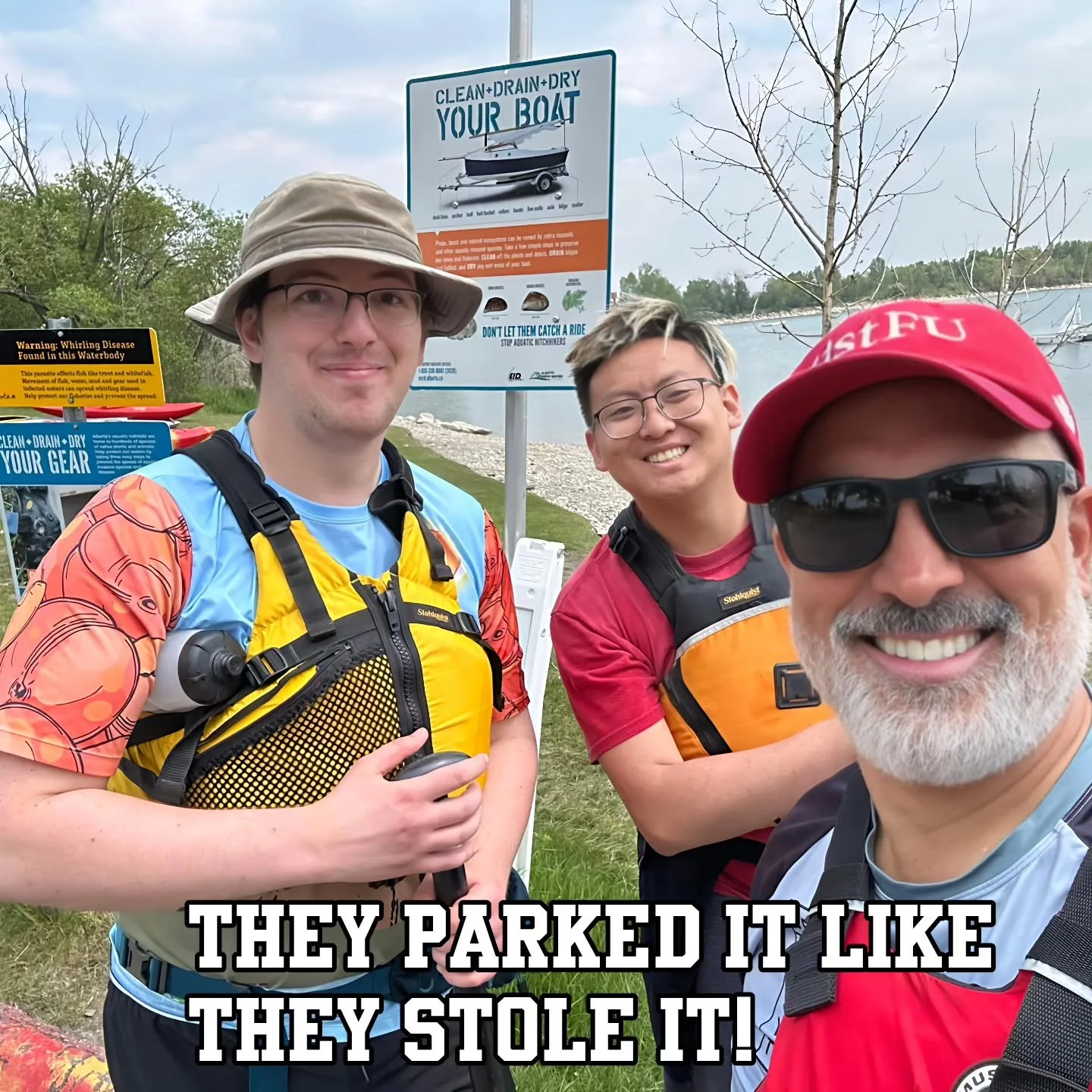Our new steers! Way to go, boys!
#redeyesdragonboat #yycpaddlesup #dragonboating
