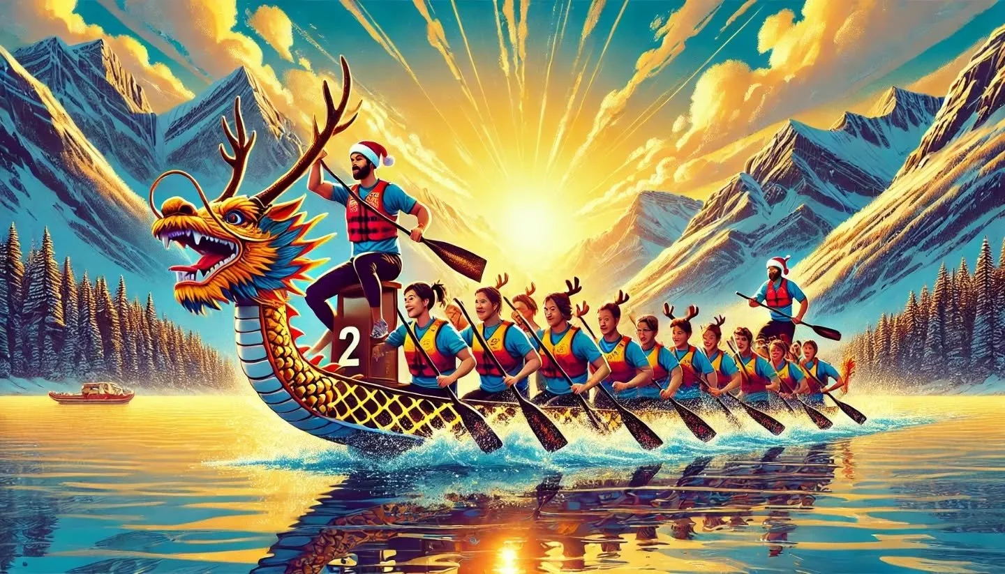 From our paddles to your hearts, we wish you a holiday season filled with warmth, joy, and togetherness. May the New Year bring you smooth waters, endless adventures, and all the happiness you deserve. 🌟🐉❤️ #HappyHolidays #TeamSpirit #paddlesupyyc