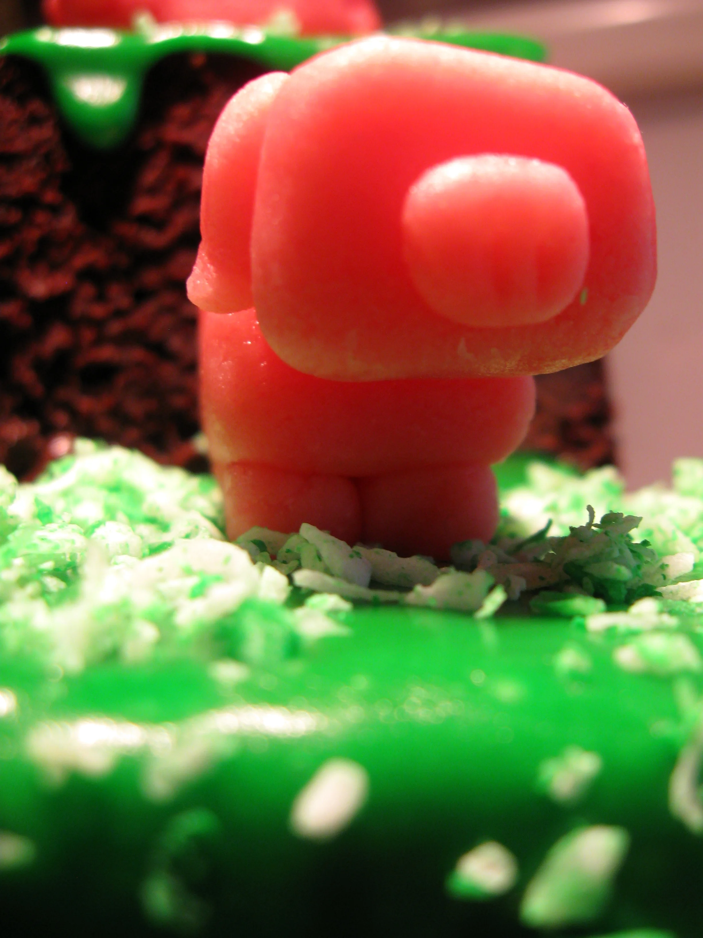 DIY: Minecraft Terrain Block Cake