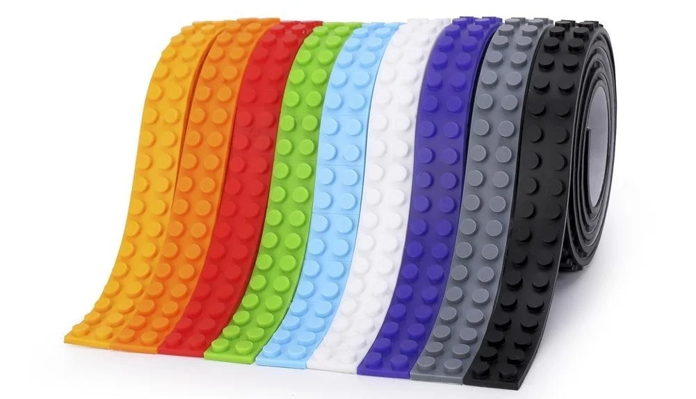 Already have Lego? I can't think of a better stocking stuffer than this self-adhesive building block tape from SuSenGo! Use this to create building surfaces on walls, tables, ceilings -- the possibilities are endless!