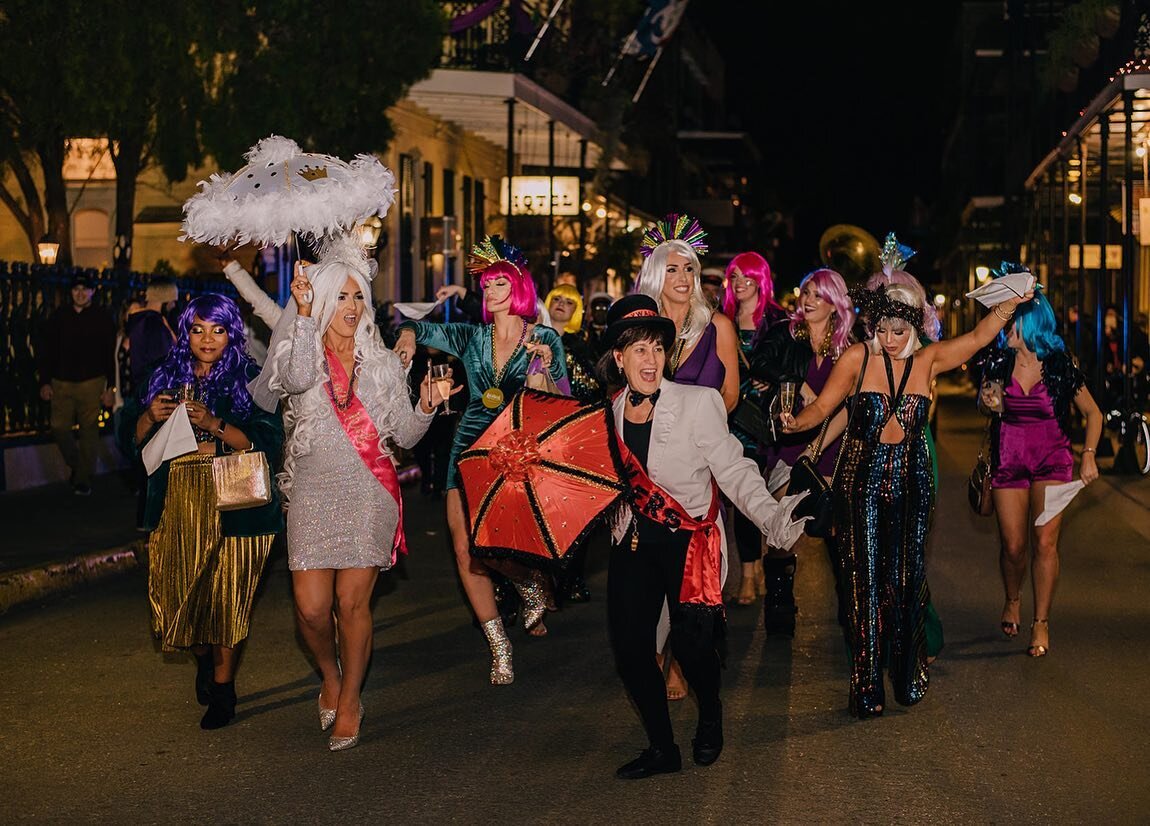 Happy Mardi Gras! Let&rsquo;s hope we can party on the street next year! 🎭⚜️🥳
