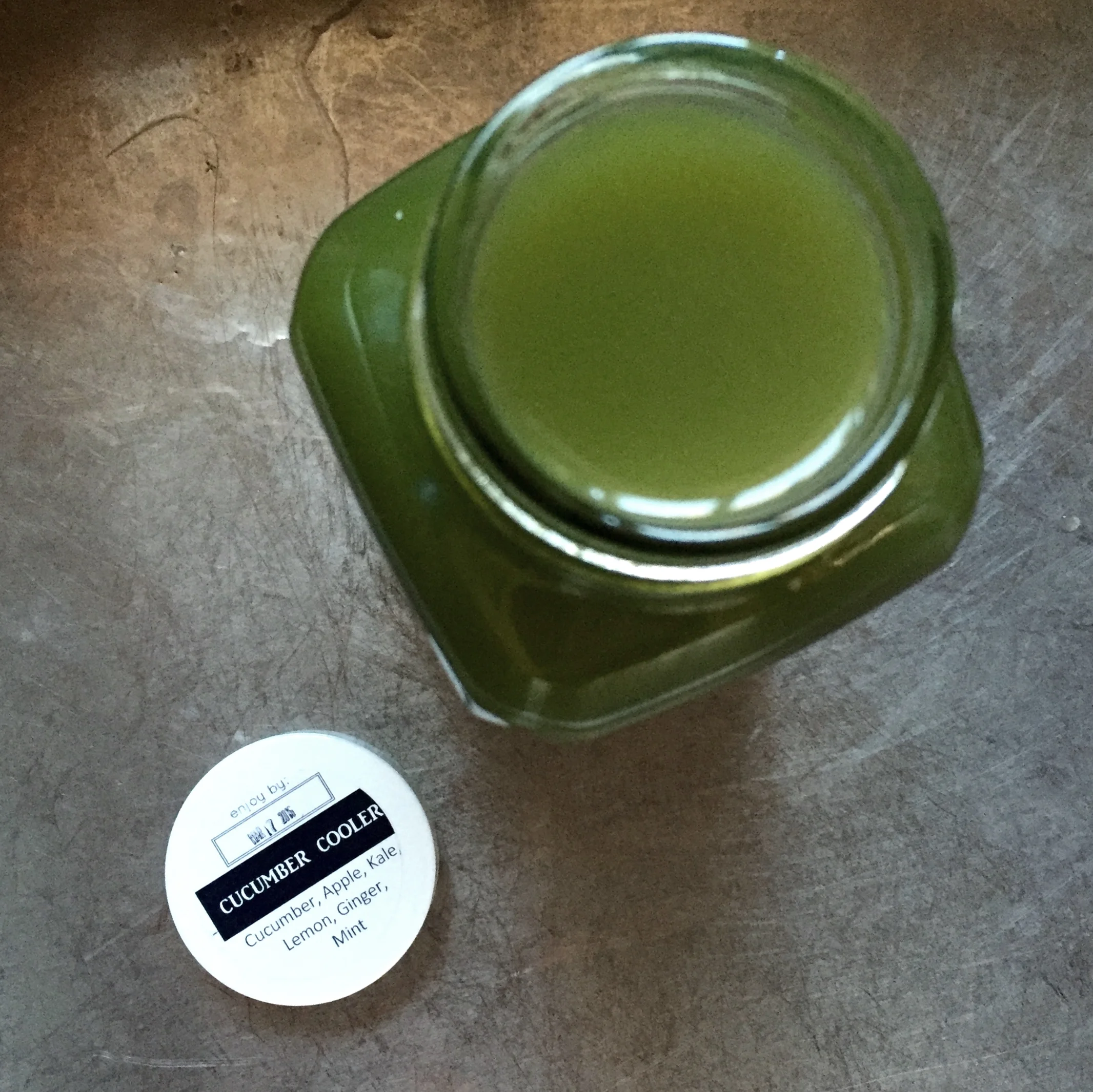 Cucumber Cooler - new green juice without celery for those fellow celery-haters out there.