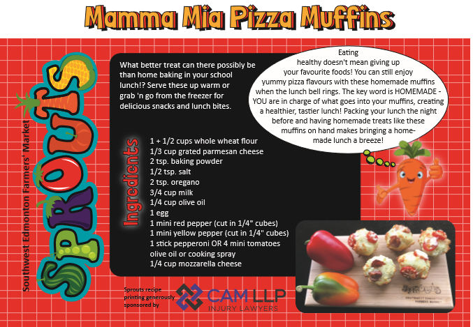 Mamma Mia Pizza Muffins