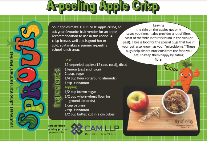 A-peeling Apple Crisp