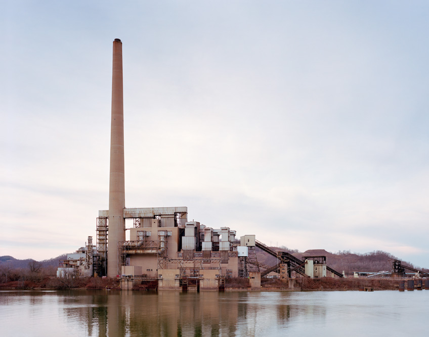  View of the FirstEnergy R.E. Burger power plant in Shadyside, Ohio on 01/31/2016. The plant's coal-fired boilers were taken off line in 2011 and the facility was completely closed in 2015. The site is being considered for a new ethane cracker plant.