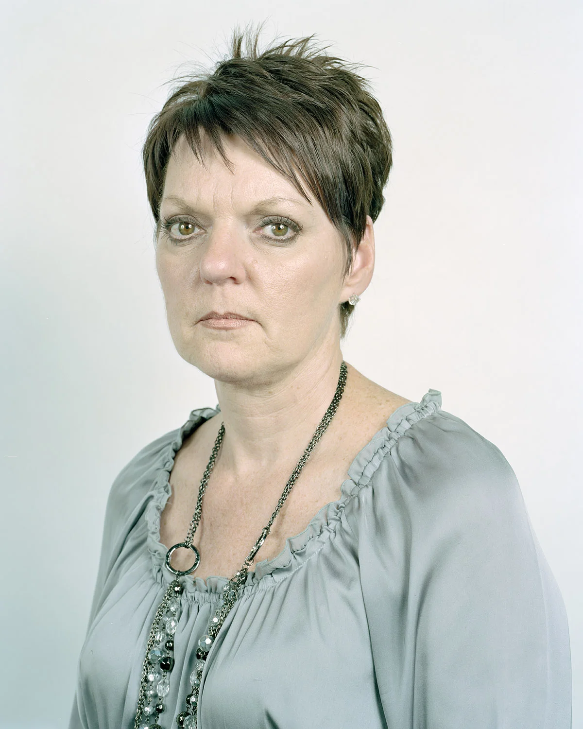 Pam Judy poses for a portrait at her home in Cumberland Township, PA on 05/01/2012. © Noah Addis/MSDP 2012