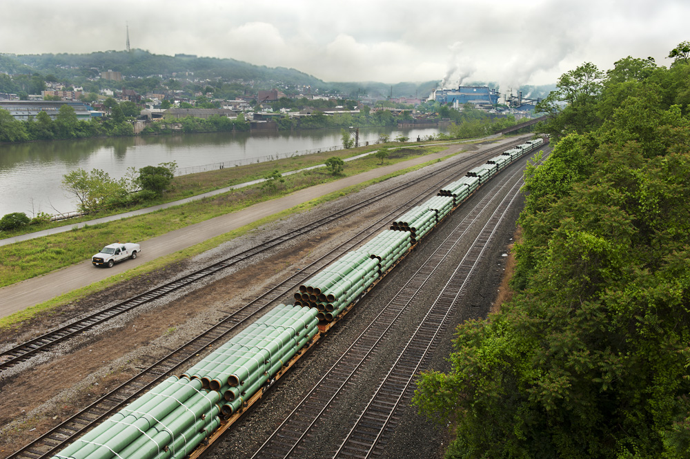  In Homestead, PA, a freight train carries underground transport pipe for thewestern PA natural gas drillers. ©  
  
 Normal 
 0 
 
 
 
 
 false 
 false 
 false 
 
 EN-US 
 X-NONE 
 X-NONE 
 
  
  
  
  
  
  
  
  
  
 
 
  
  
  
  
  
  
  
  
  
