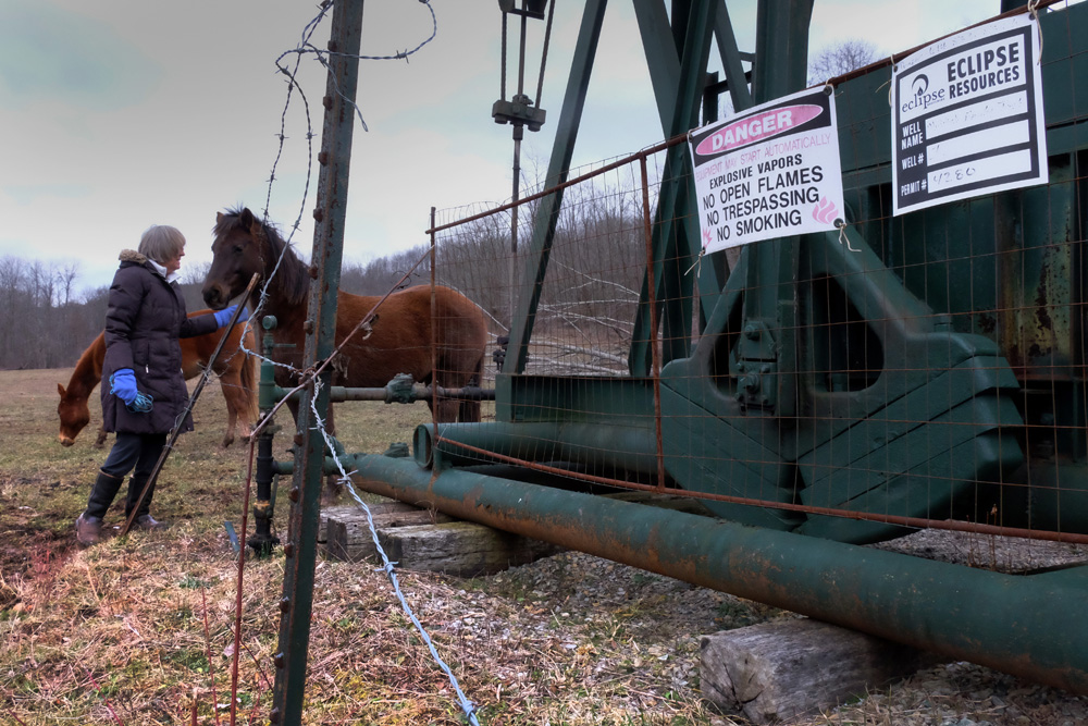  Forty years ago, the Muffets signed a lease with Oxford Oil and Gas for a shallow gas well on the far side of their property.&nbsp; As a consequence, they were legally bound to acquiesce when, decades later, a company that had bought the lease chose