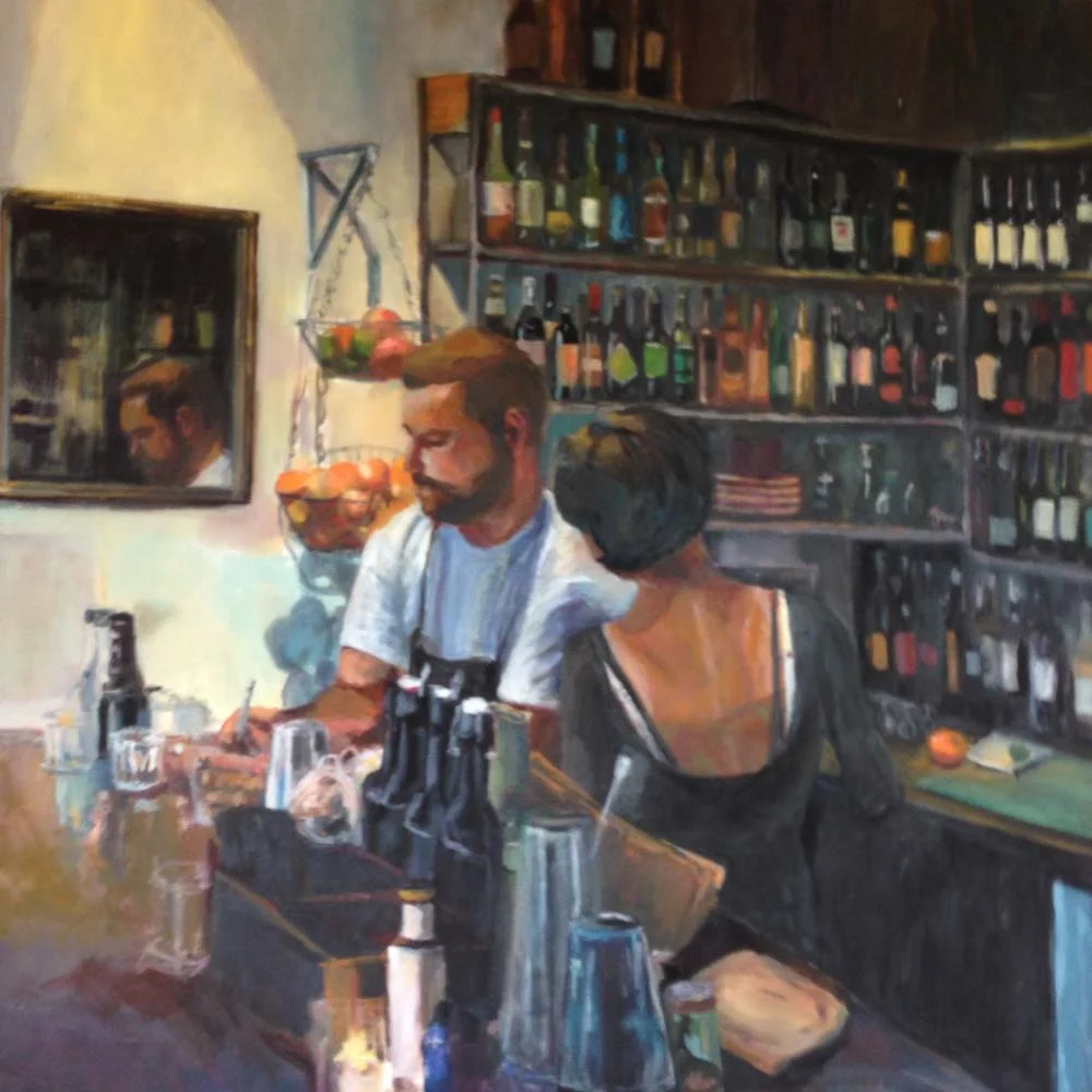 At the Populist Restaurant