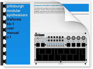 Click the image to download the Lifeforms KB-1 User Manual in .pdf format.