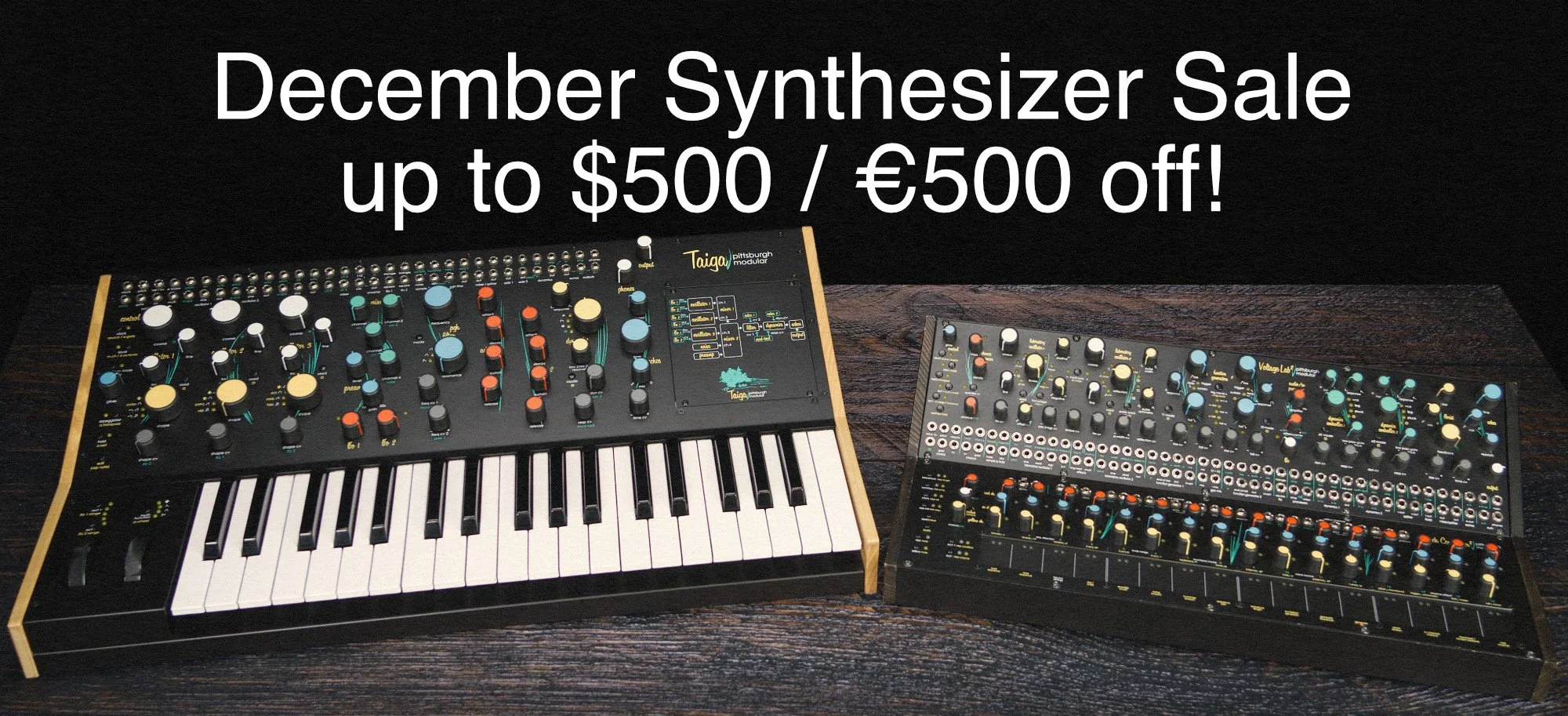 December Synthesizer Sale