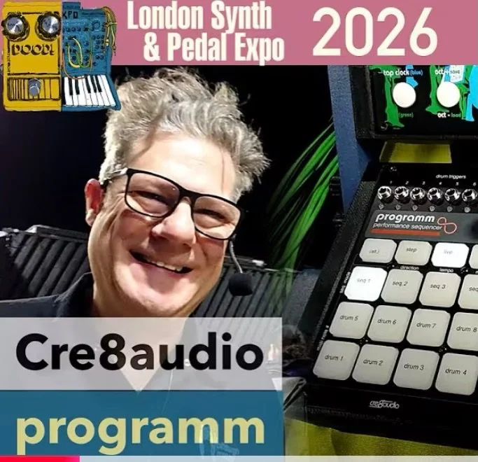 Super sneaky sneak peek of the new Cre8audio Programm Performance Sequencer. Check out the exclusive video with Sonic State Nick! Link in bio and stories. #synth #sequencer