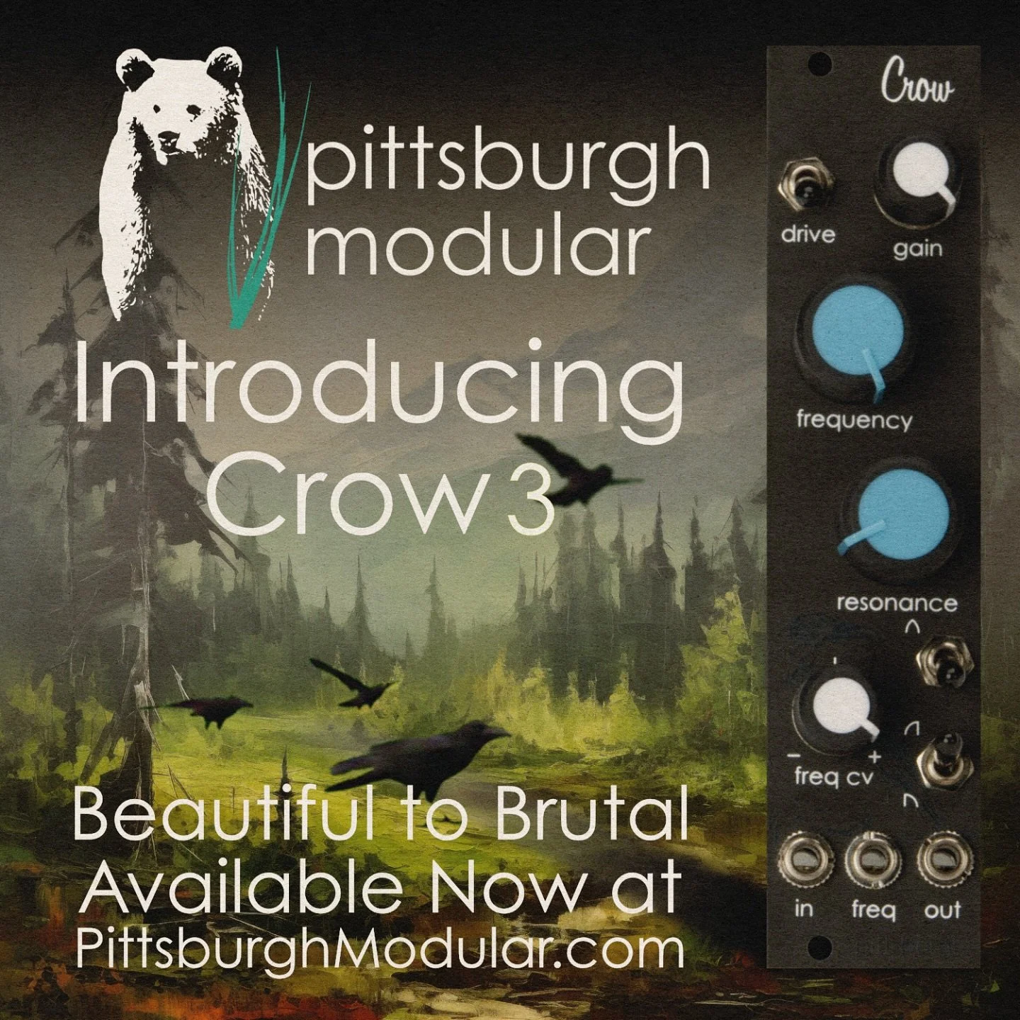 Available only at the Pittsburgh Modular web store. Link in stories and bio.