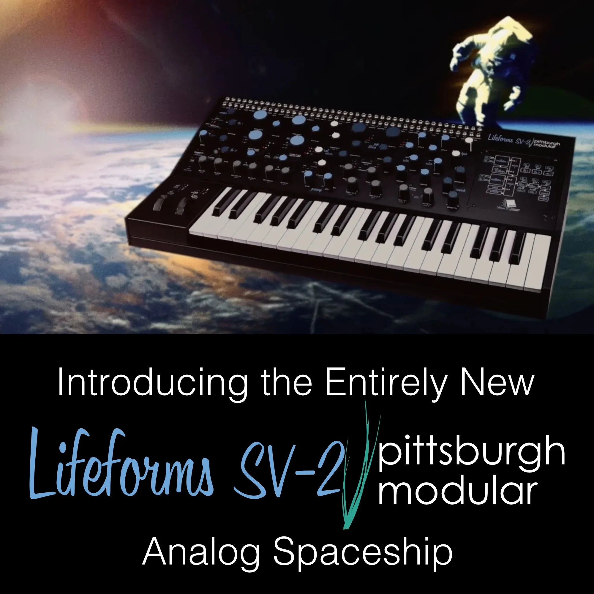 Introducing the Pittsburgh Modular Lifeforms SV-2 available now! Website link in bio. Videos on YouTube. Demo tracks on our website. #amazing #analog #modular #eurorack compatible #synth #synthesizer
