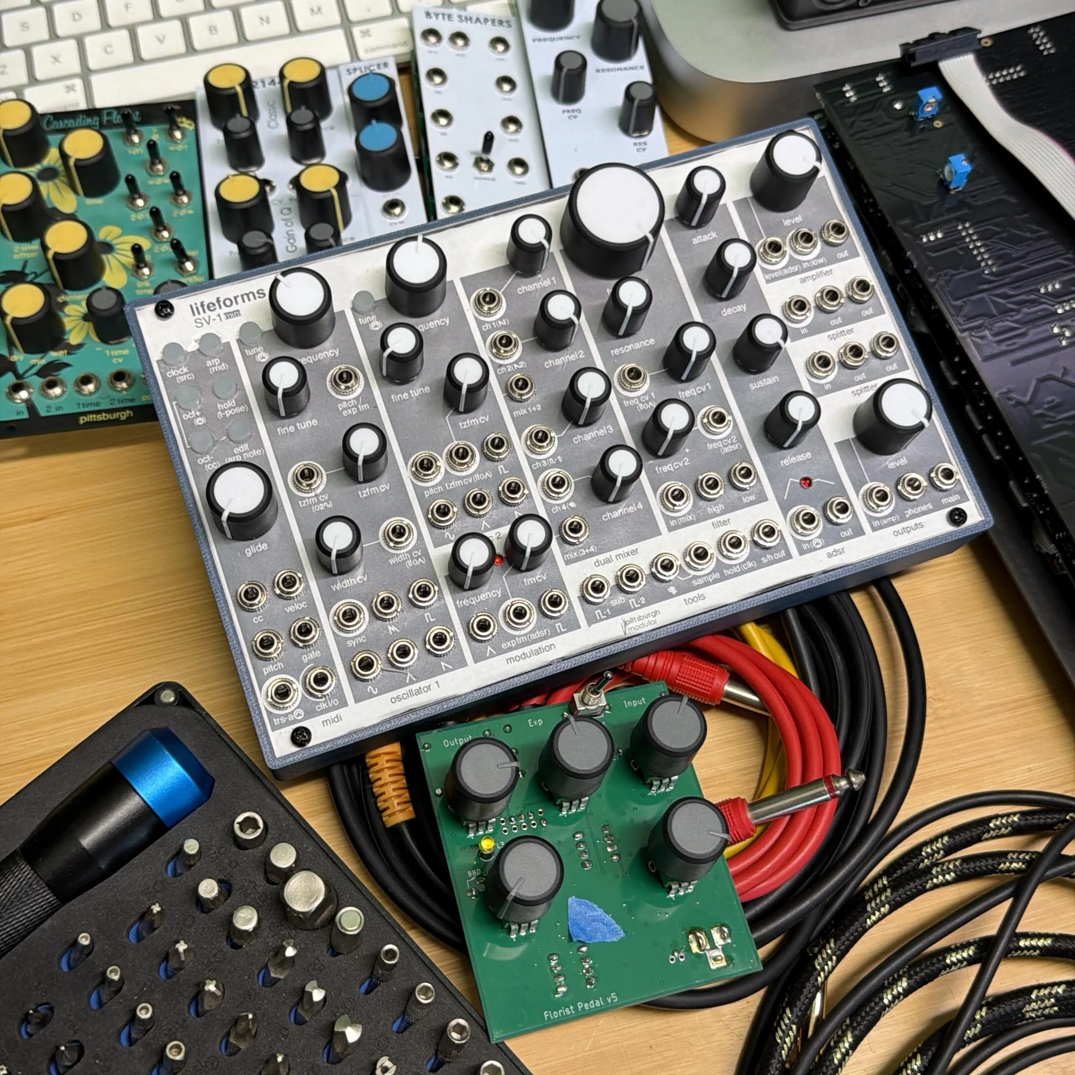 Update on the Lifeforms SV-1 Mini. We sharpened our pencils and did all the math. Retail will be $599. That is $200 less than the original SV-1! Production SHOULD be finished by mid December and they SHOULD be shipping to buyers mid-January. All grea