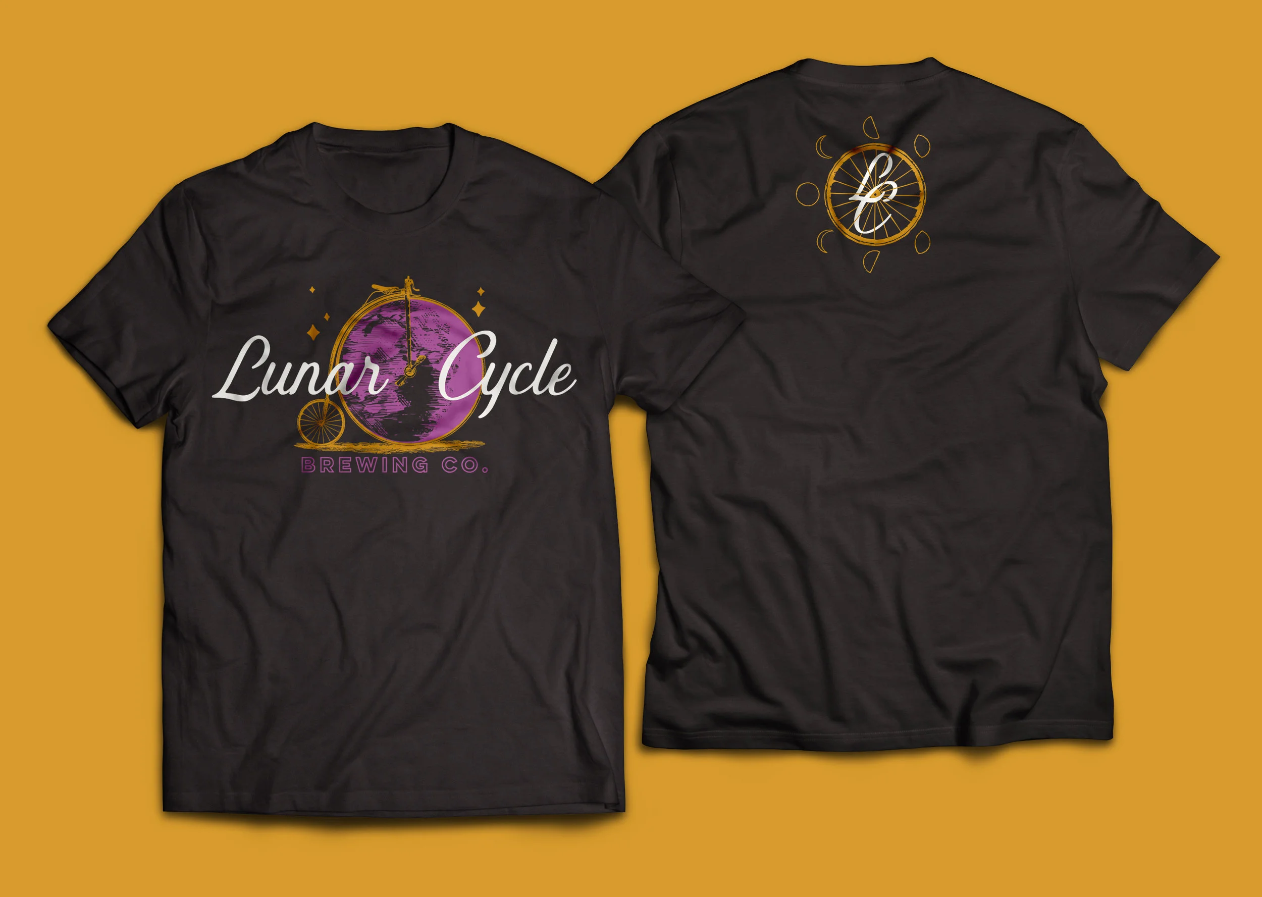 T-shirts, front and back. Because everyone loves merch!