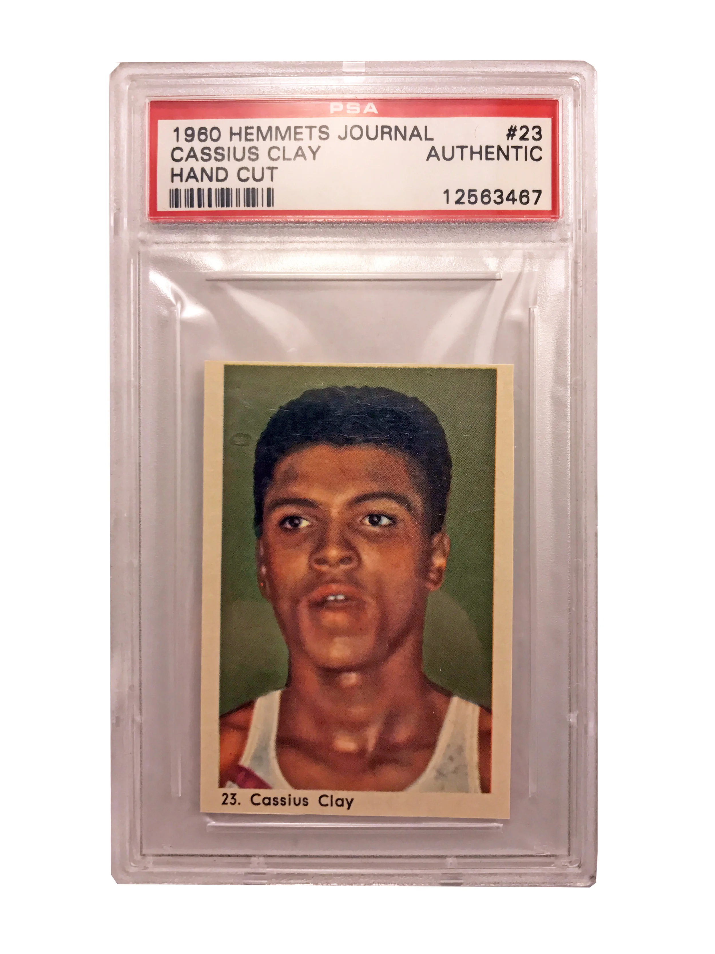 1960 Hemmets Journal Cassius Clay Hand Cut