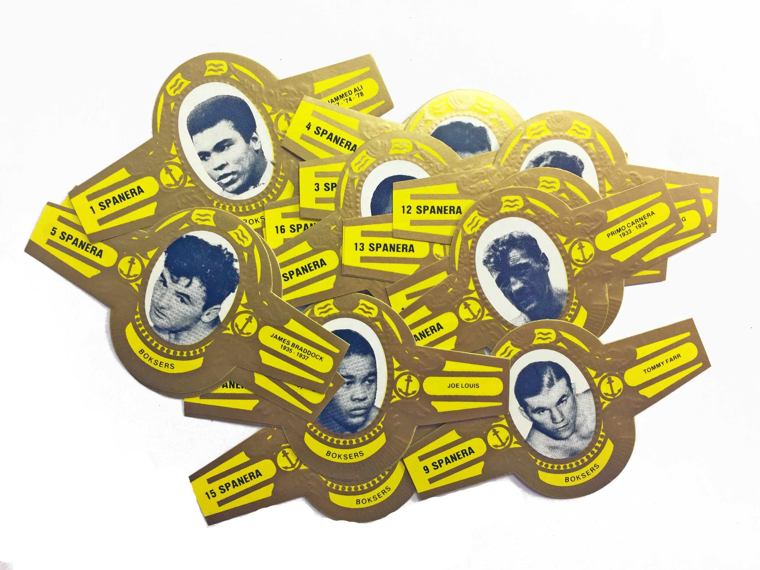 Assorted Boxing Portrait Cigar Wraps