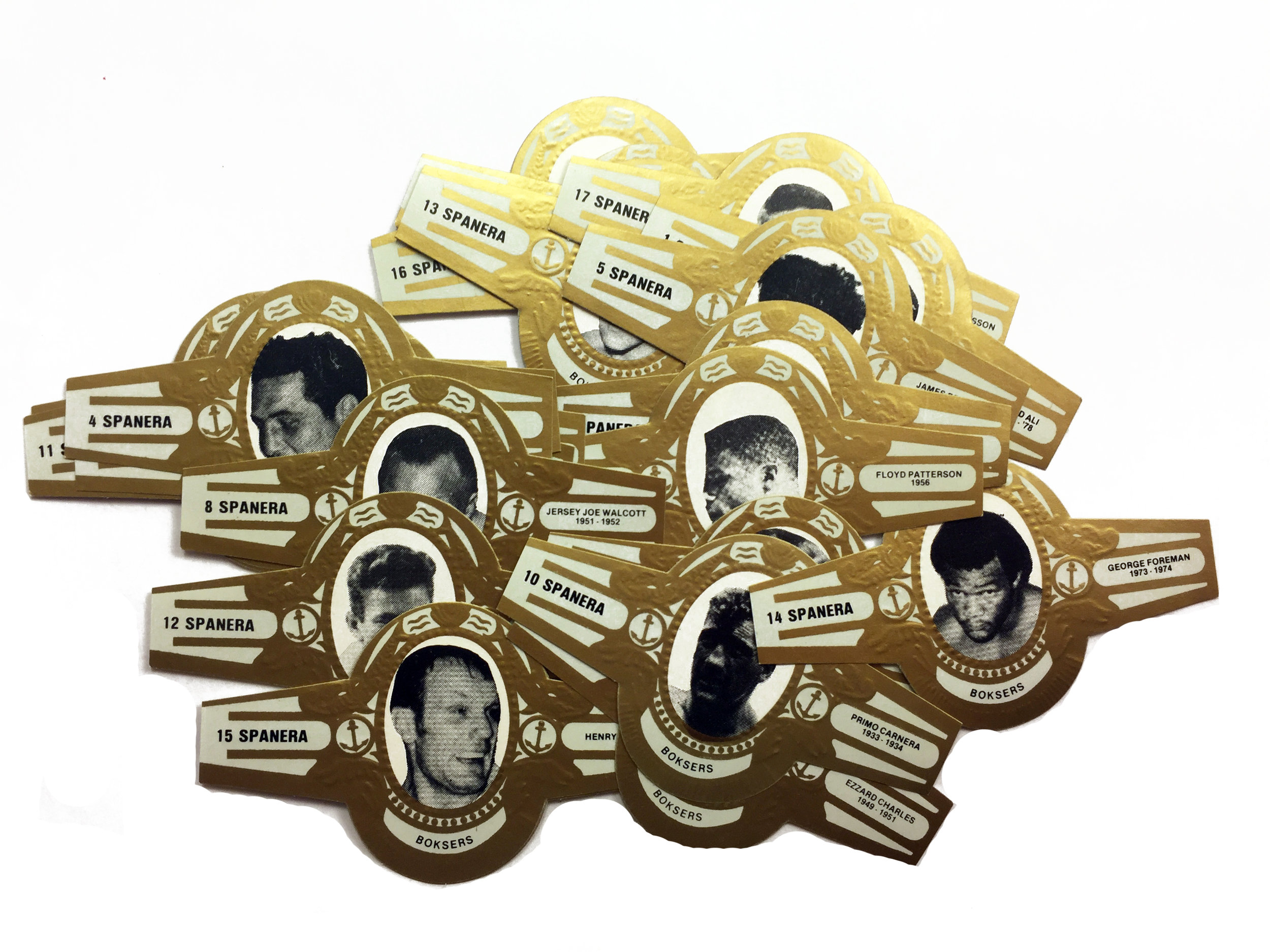 Assorted Boxing Portrait Cigar Wraps