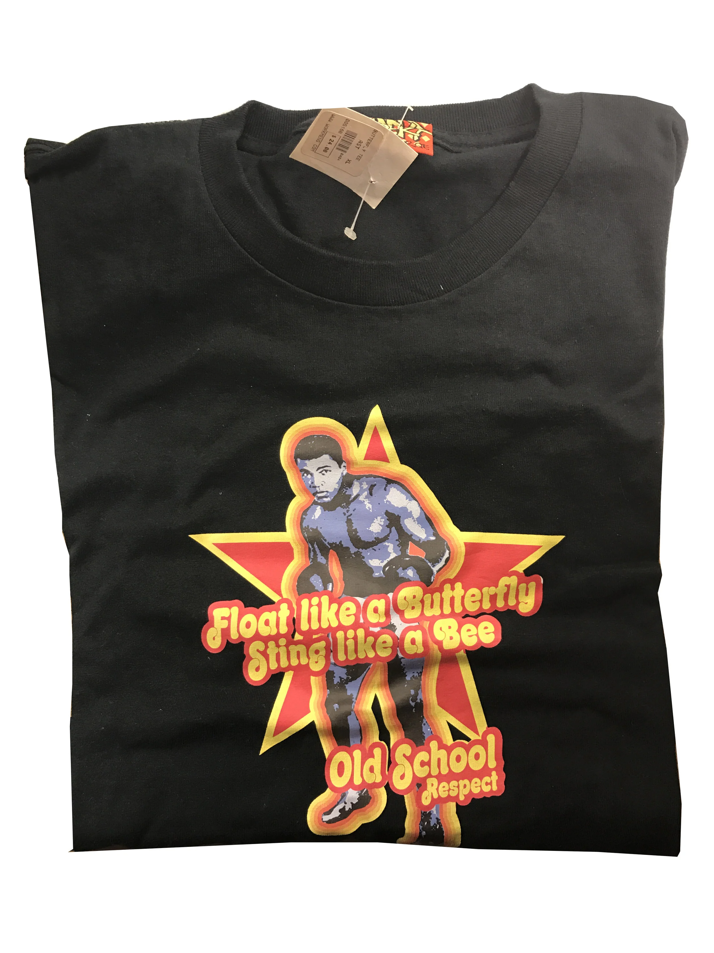 Muhammad Ali Old School Respect T-Shirt