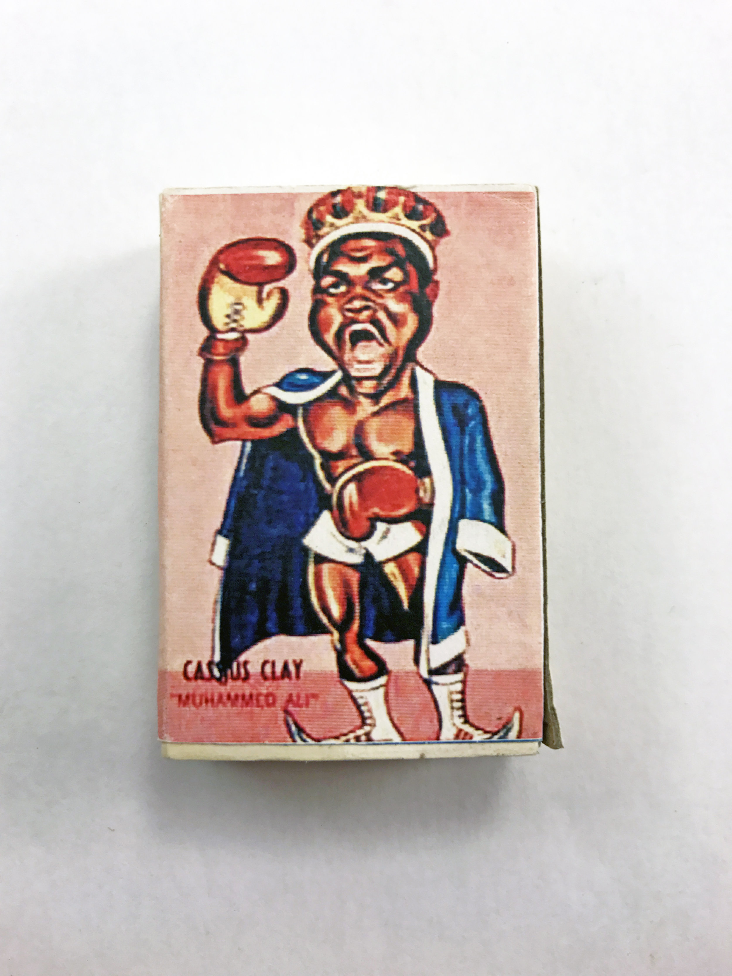 Vintage Cassius Clay Matchbox 