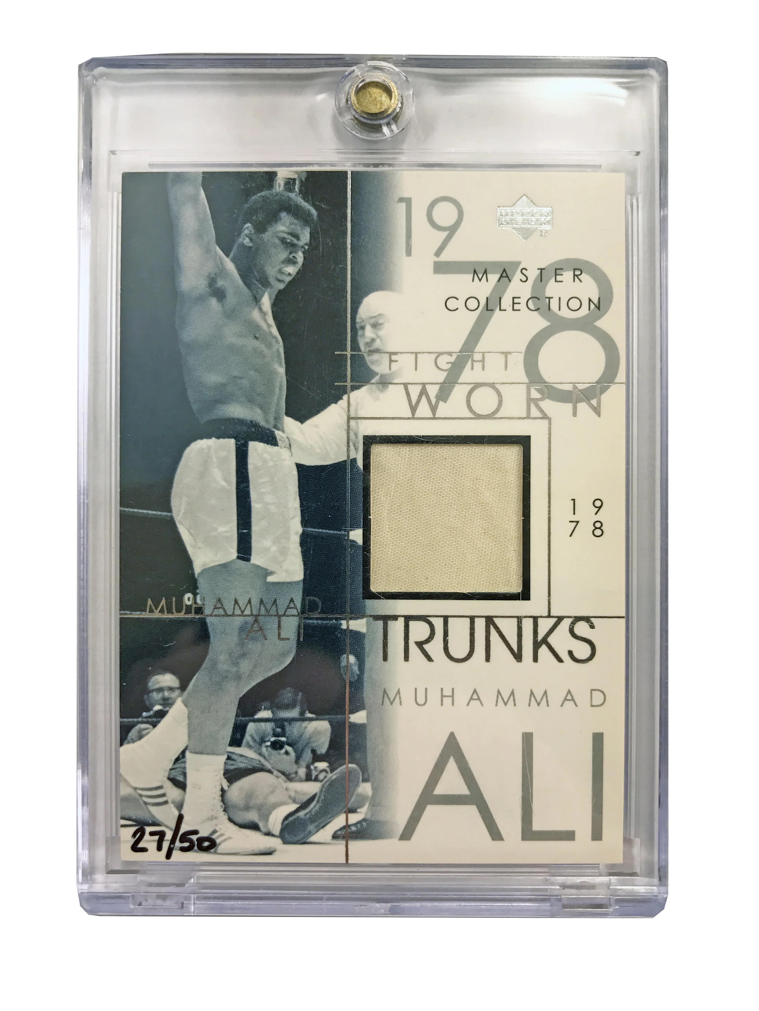 Muhammad Ali Fight Worn Trunk Square 1978